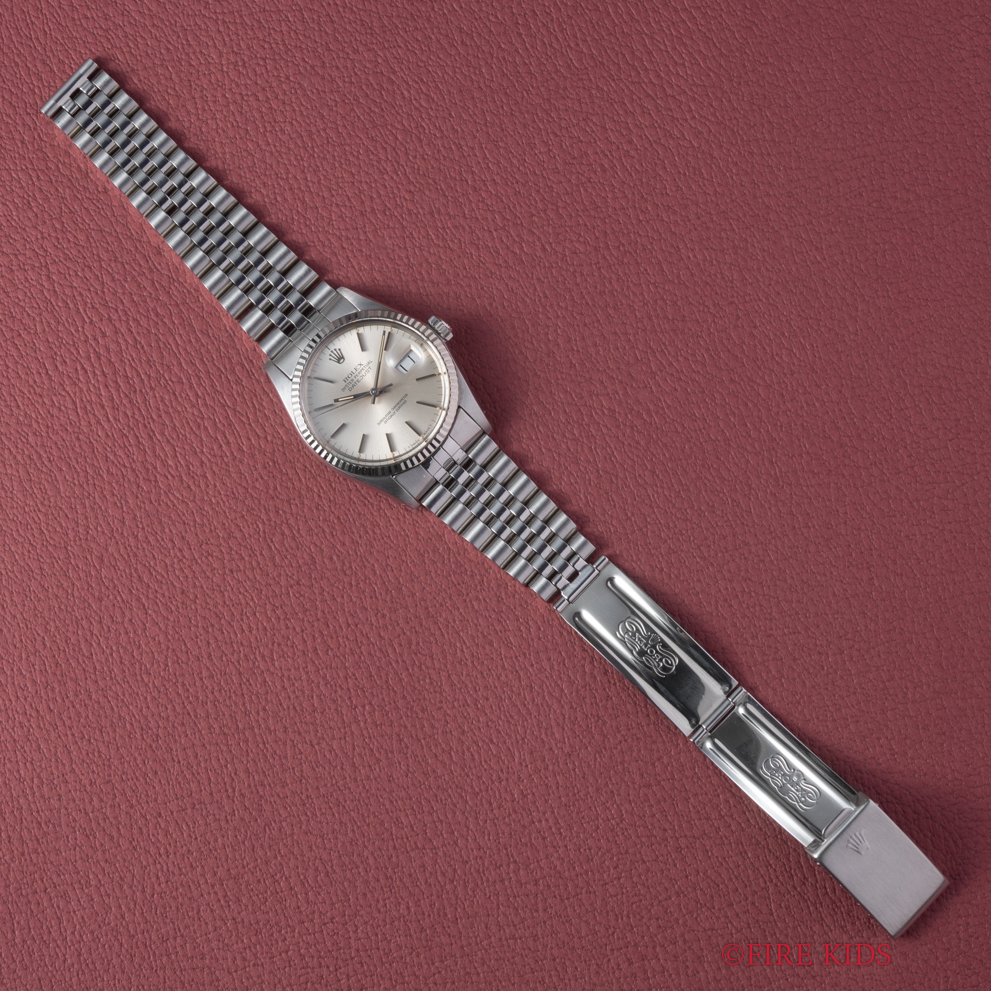 ロレックス デイトジャスト 1984年製 Ref.16014 シルバーダイヤル WGベゼル