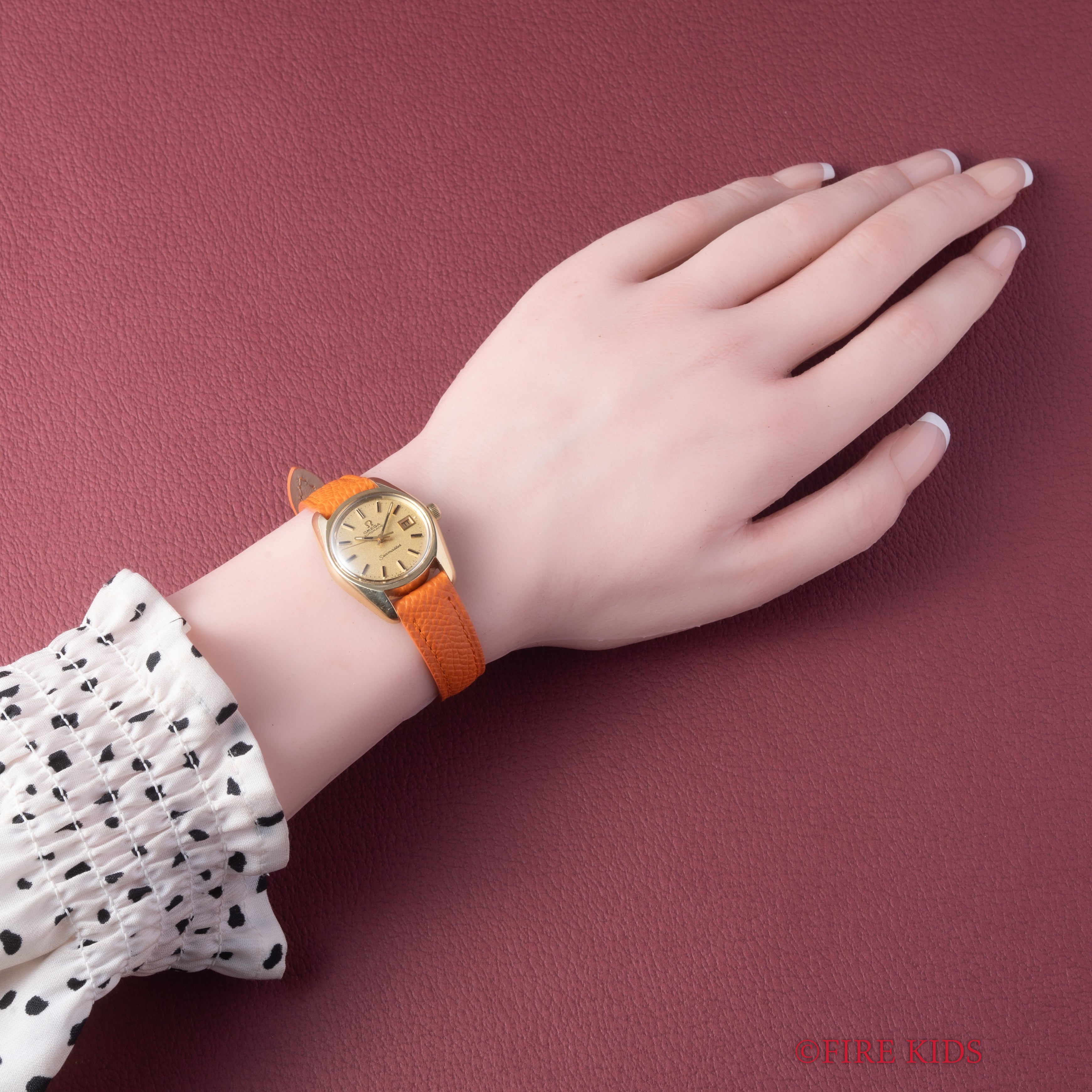 オメガ シーマスター レディース 1969年製 自動巻 Ref.566.026 純正尾錠付き