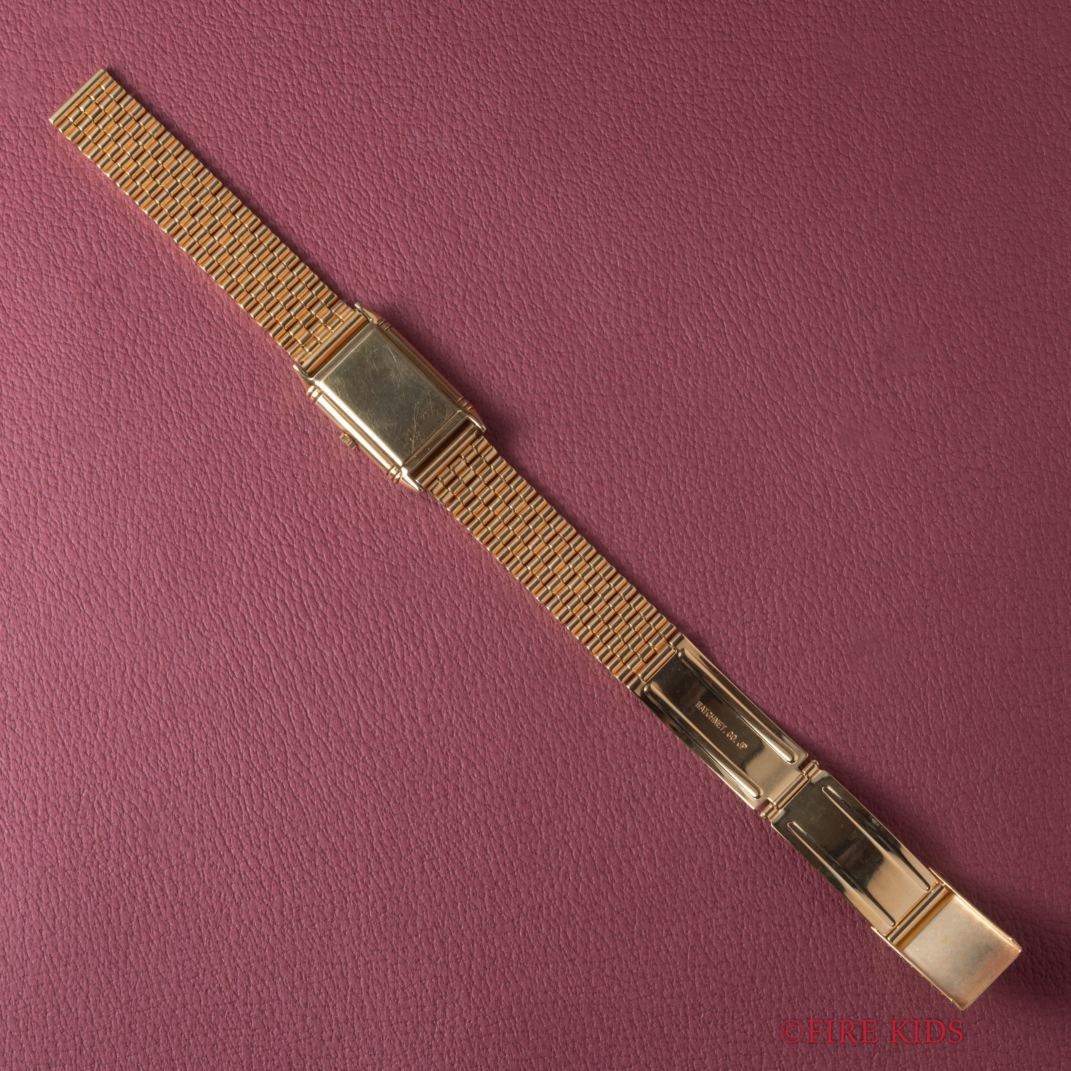 ジャガールクルト レベルソ クラシック モノフェイス Ref.6184 21 1980年代製 18KYG Cal.846 純正尾錠付き