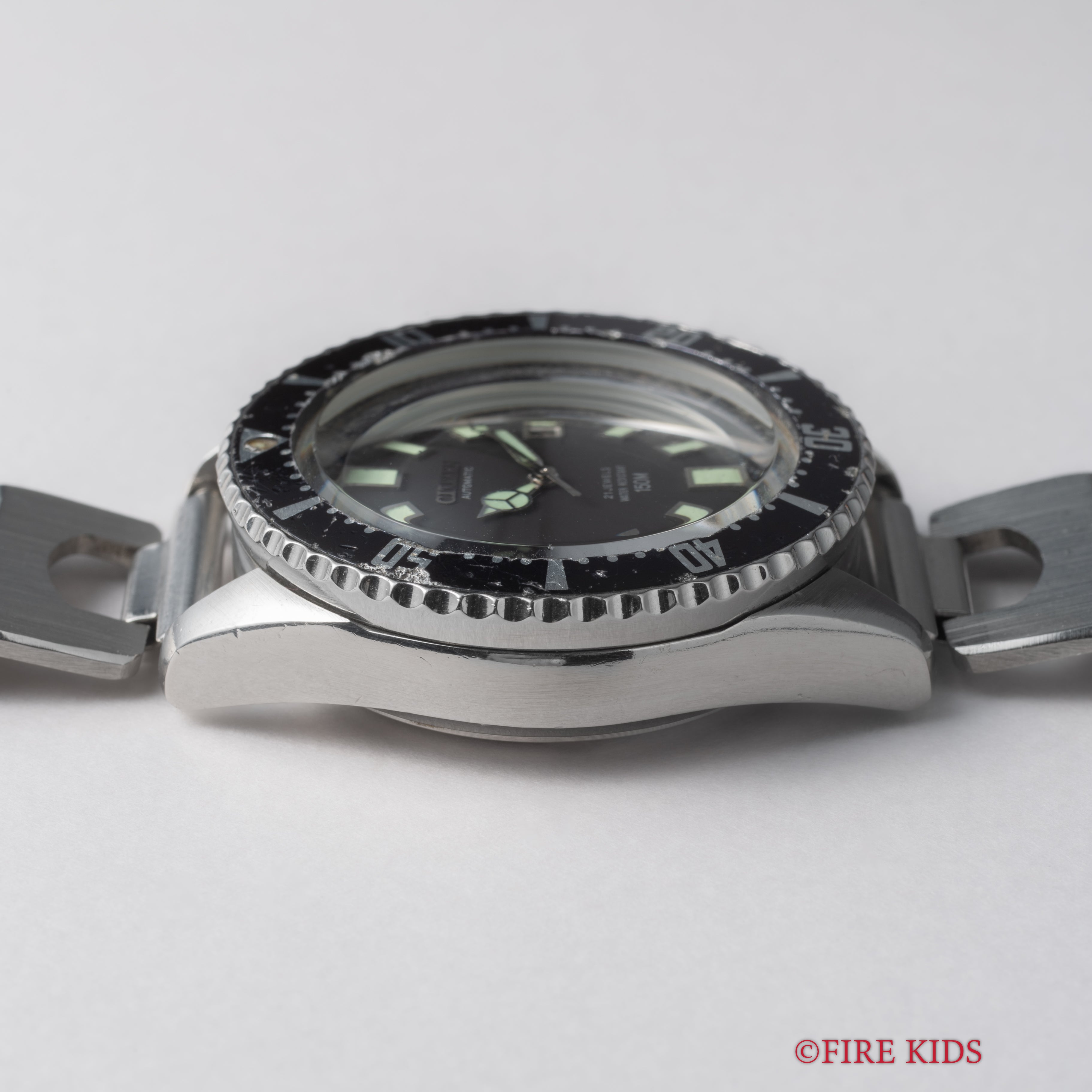 シチズン チャレンジダイバー 150M 1978年製 オートマチック 社外ブレス付き