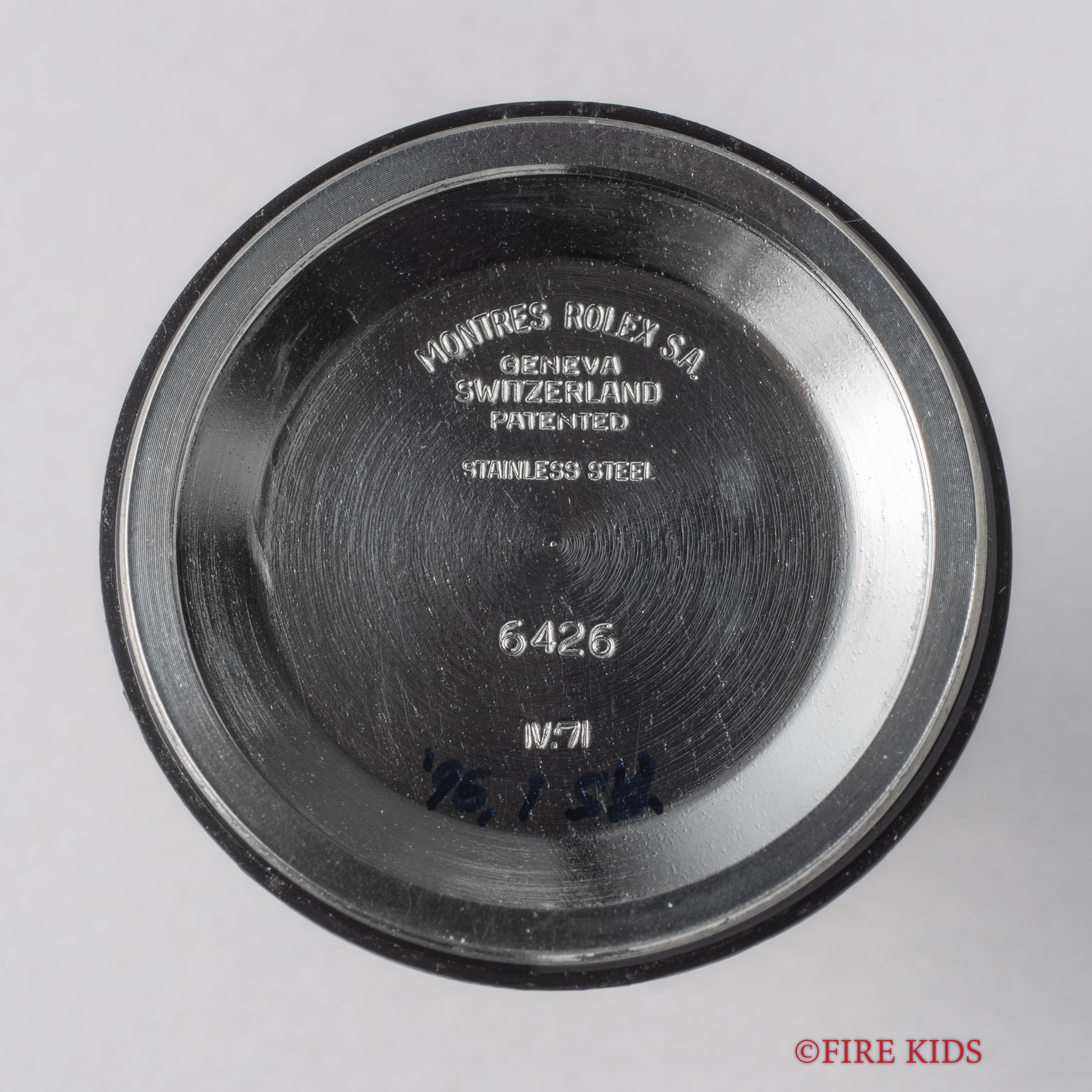 ロレックス オイスター 1971年製 Ref.6426 リネンダイヤル 純正オイスターブレス