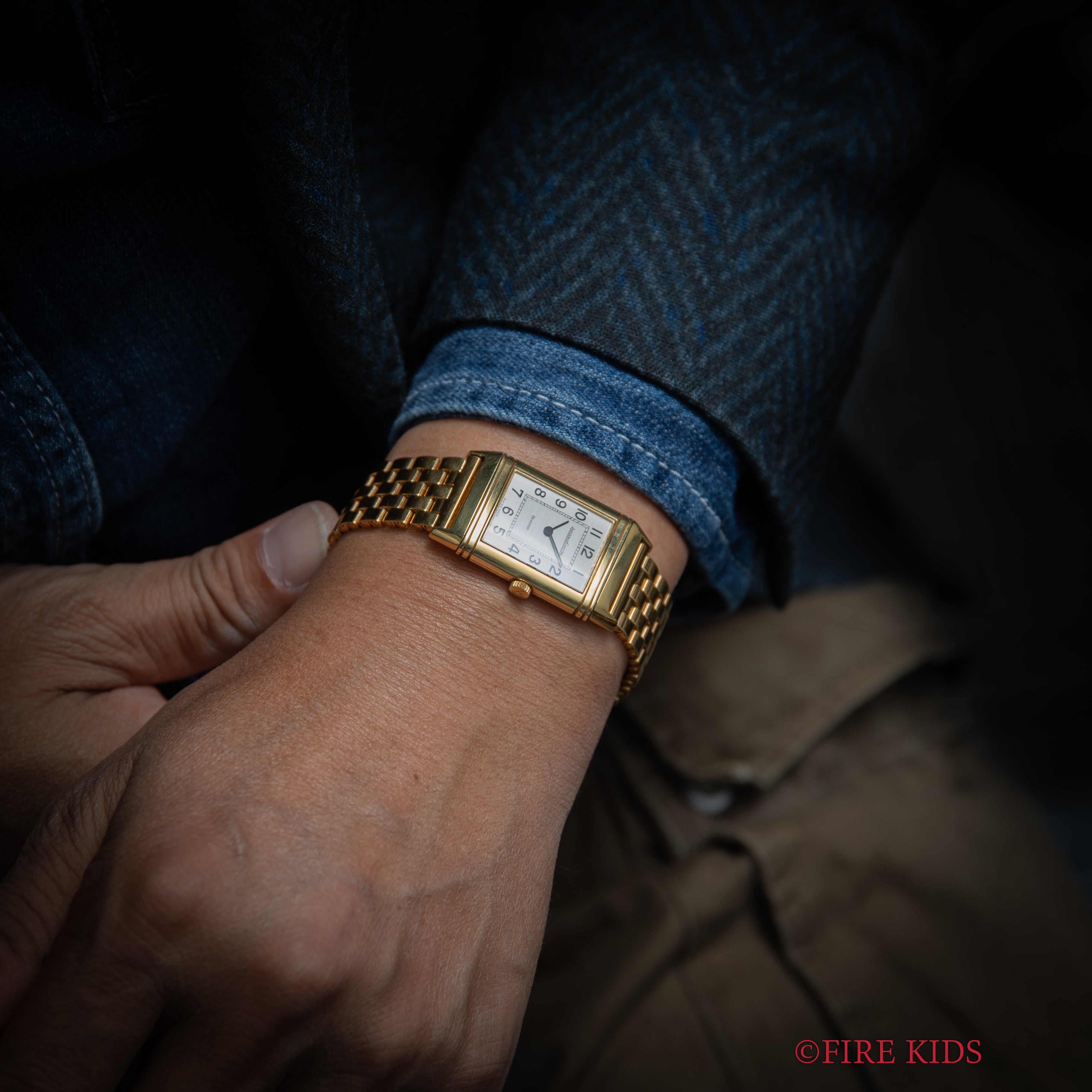 ジャガールクルト レベルソ クラシック モノフェイス Ref.6184 21 1980年代製 18KYG Cal.846 純正尾錠付き