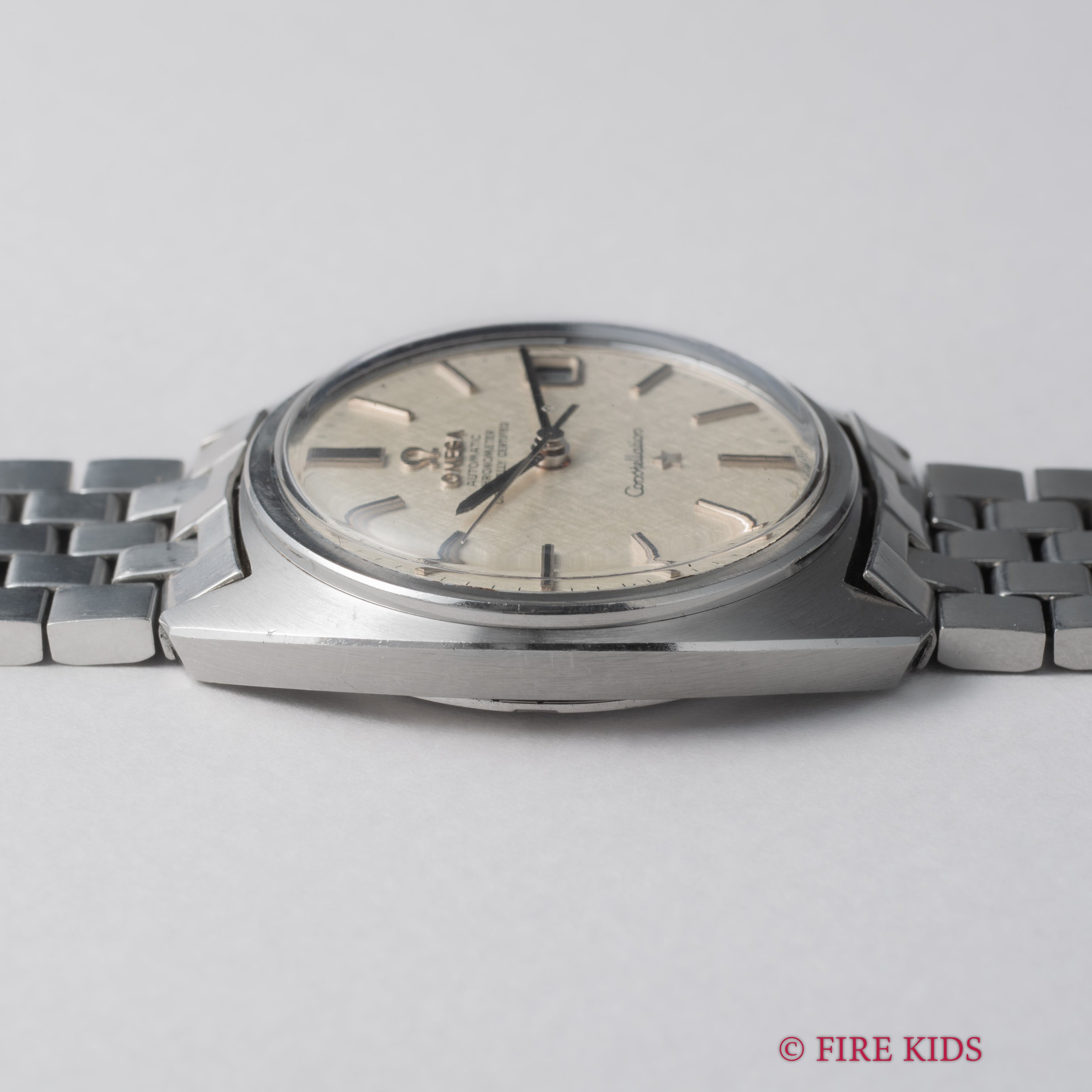 オメガ コンステレーション 1971年製 Ref.ST168017SP ジェンタ リネンダイヤル ブレス付き