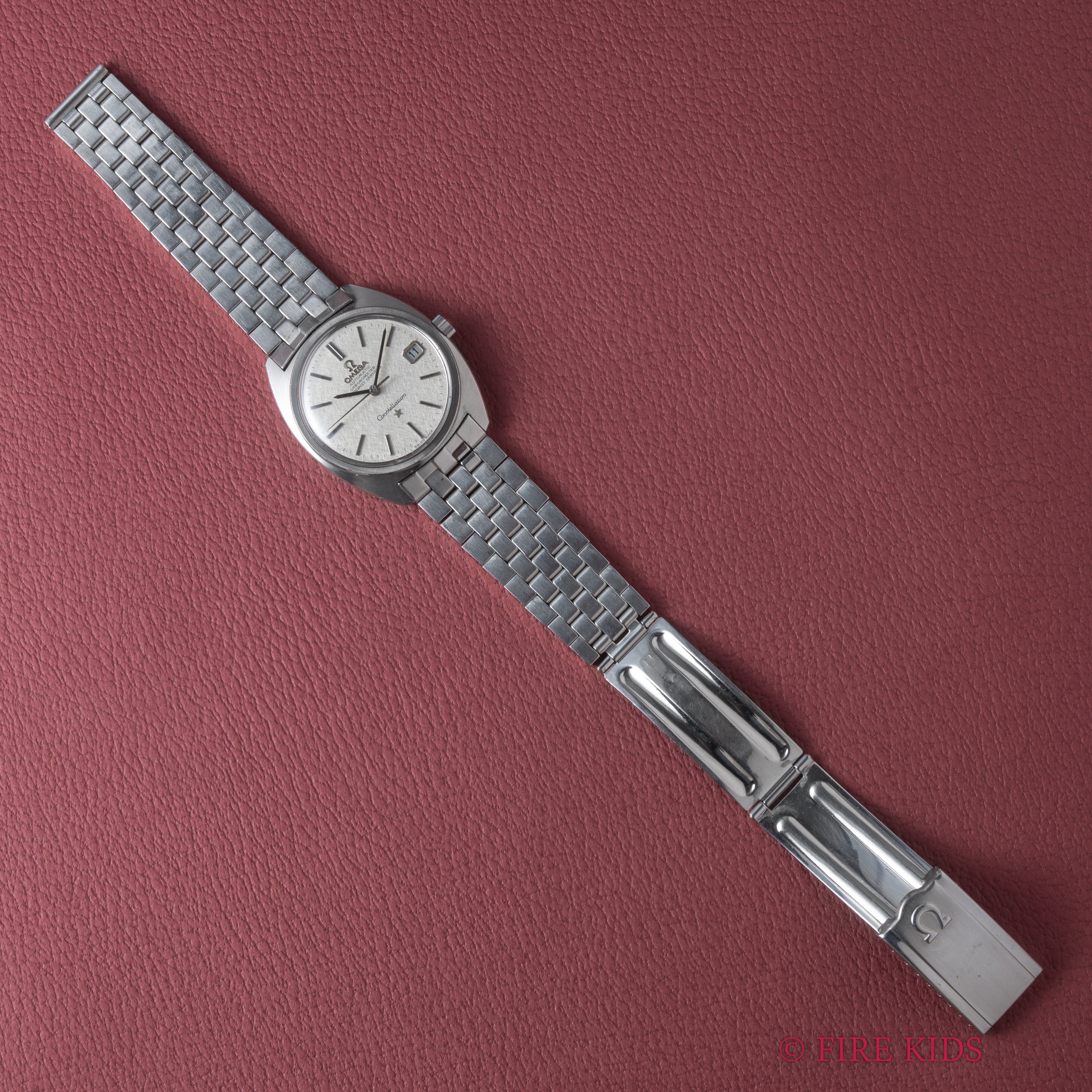 オメガ コンステレーション 1971年製 Ref.ST168017SP ジェンタ リネンダイヤル ブレス付き