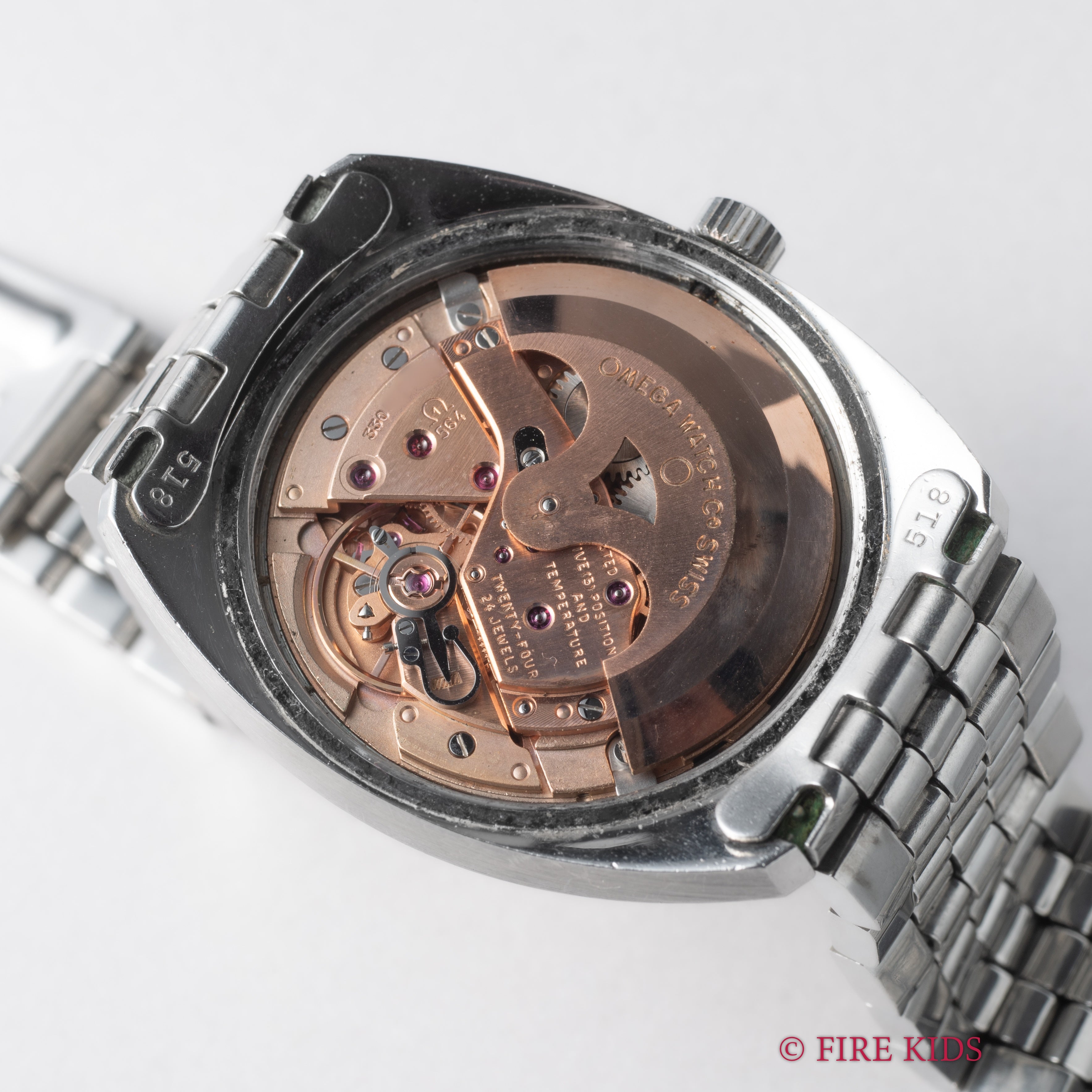 オメガ コンステレーション 1971年製 Ref.ST168017SP ジェンタ リネンダイヤル ブレス付き