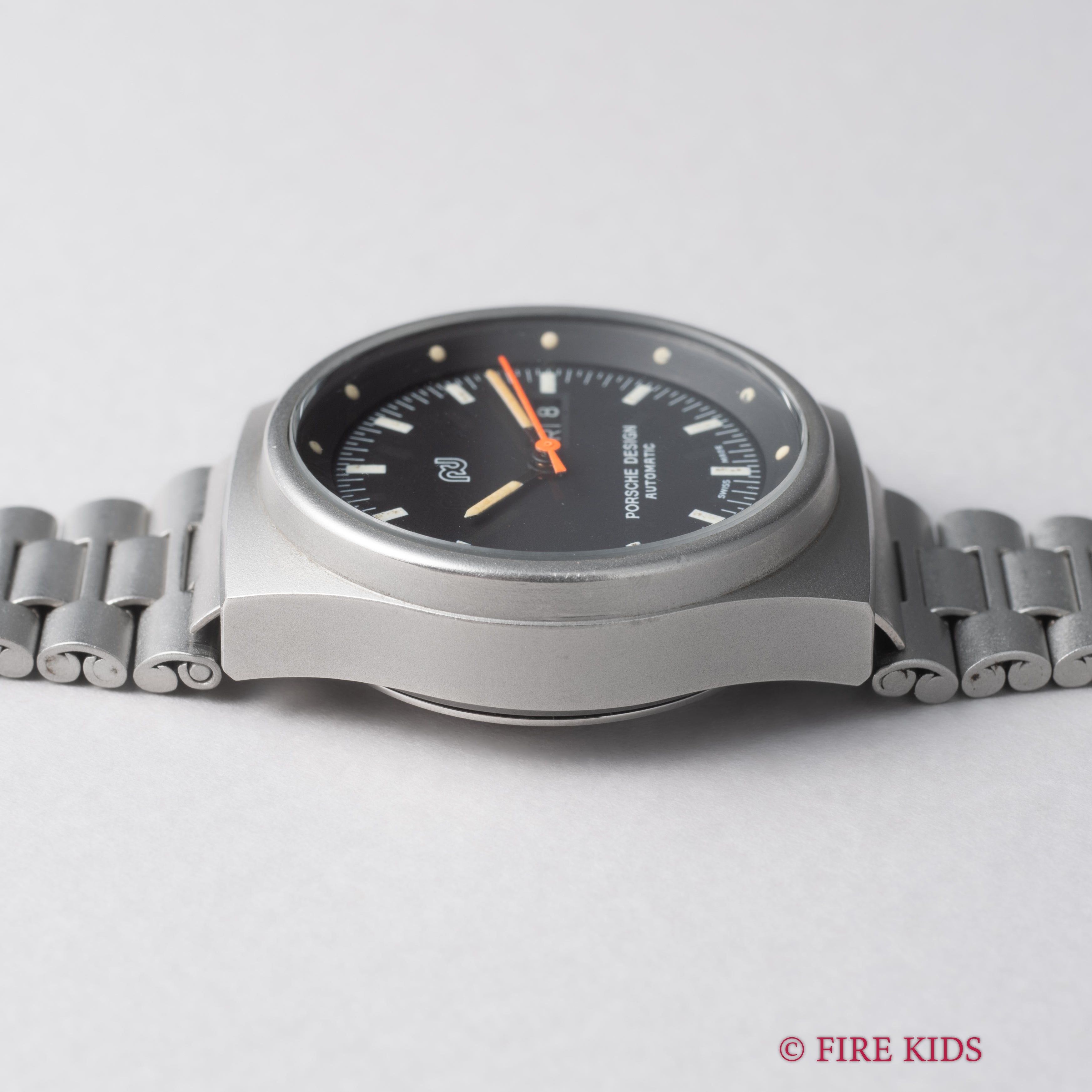 ポルシェデザイン ボーイズ 自動巻き デイデイト 1980年代 オルフィナ