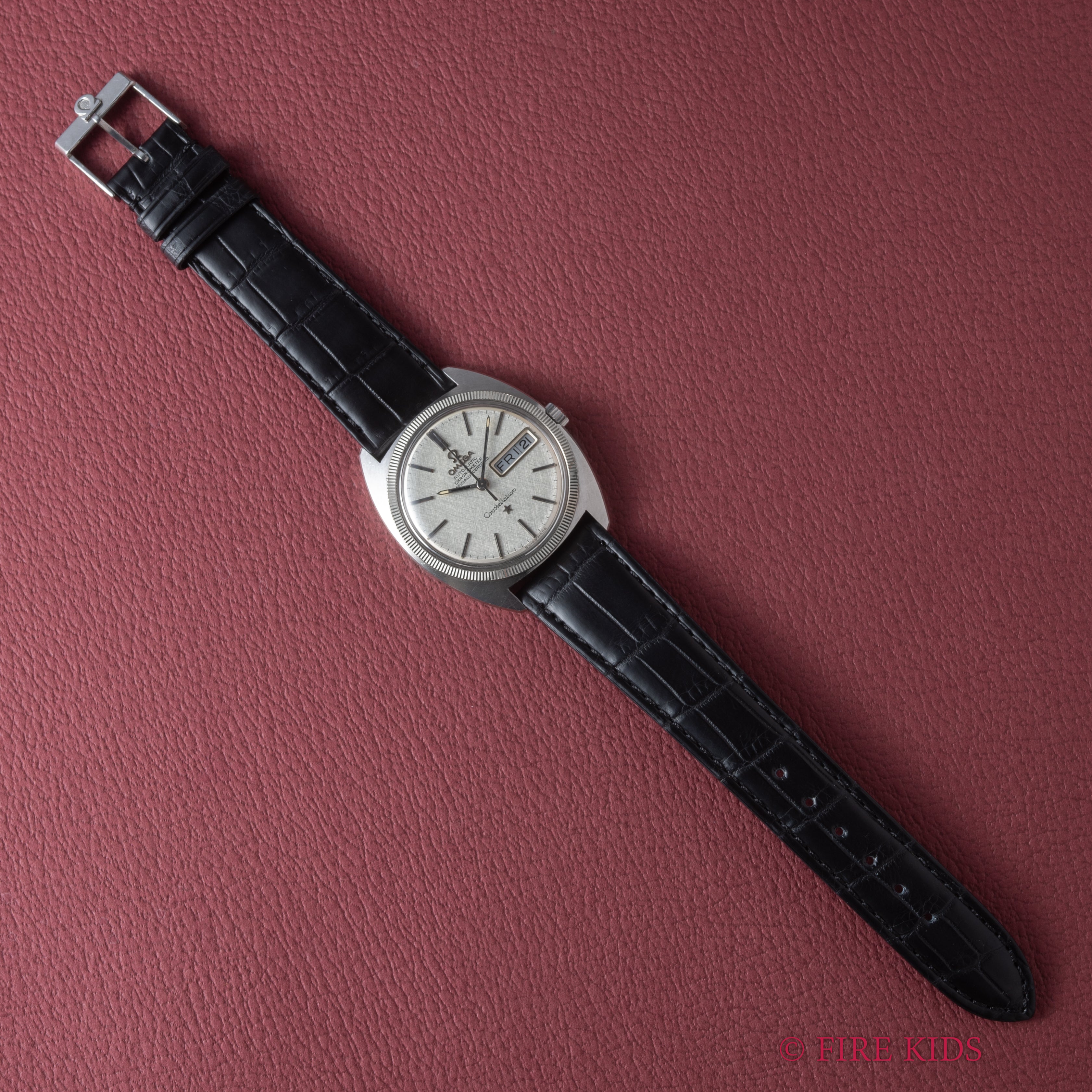 オメガ コンステレーション 1969年製 Ref.168.029 ジェンタ WGベゼル リネンシルバーダイヤル