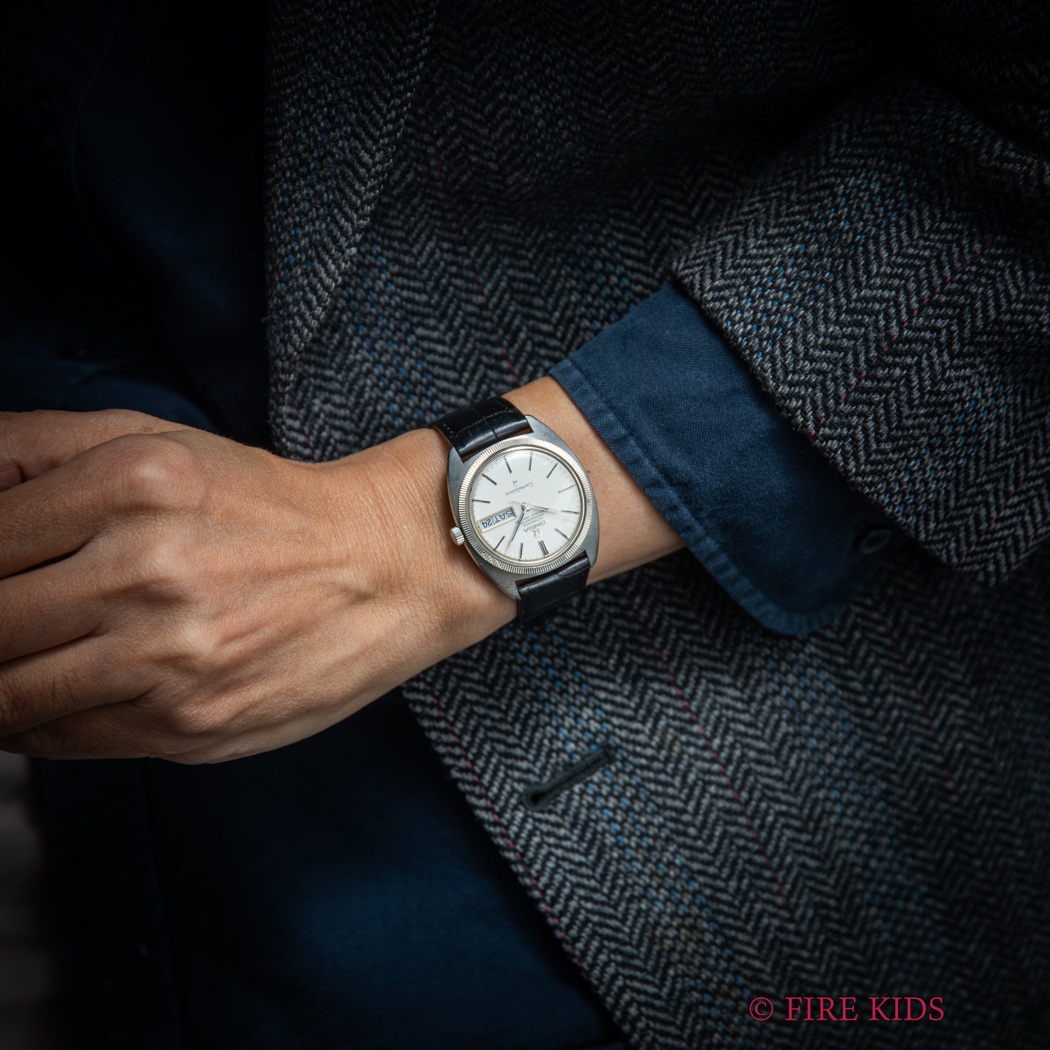 オメガ コンステレーション 1969年製 Ref.168.029 ジェンタ WGベゼル リネンシルバーダイヤル