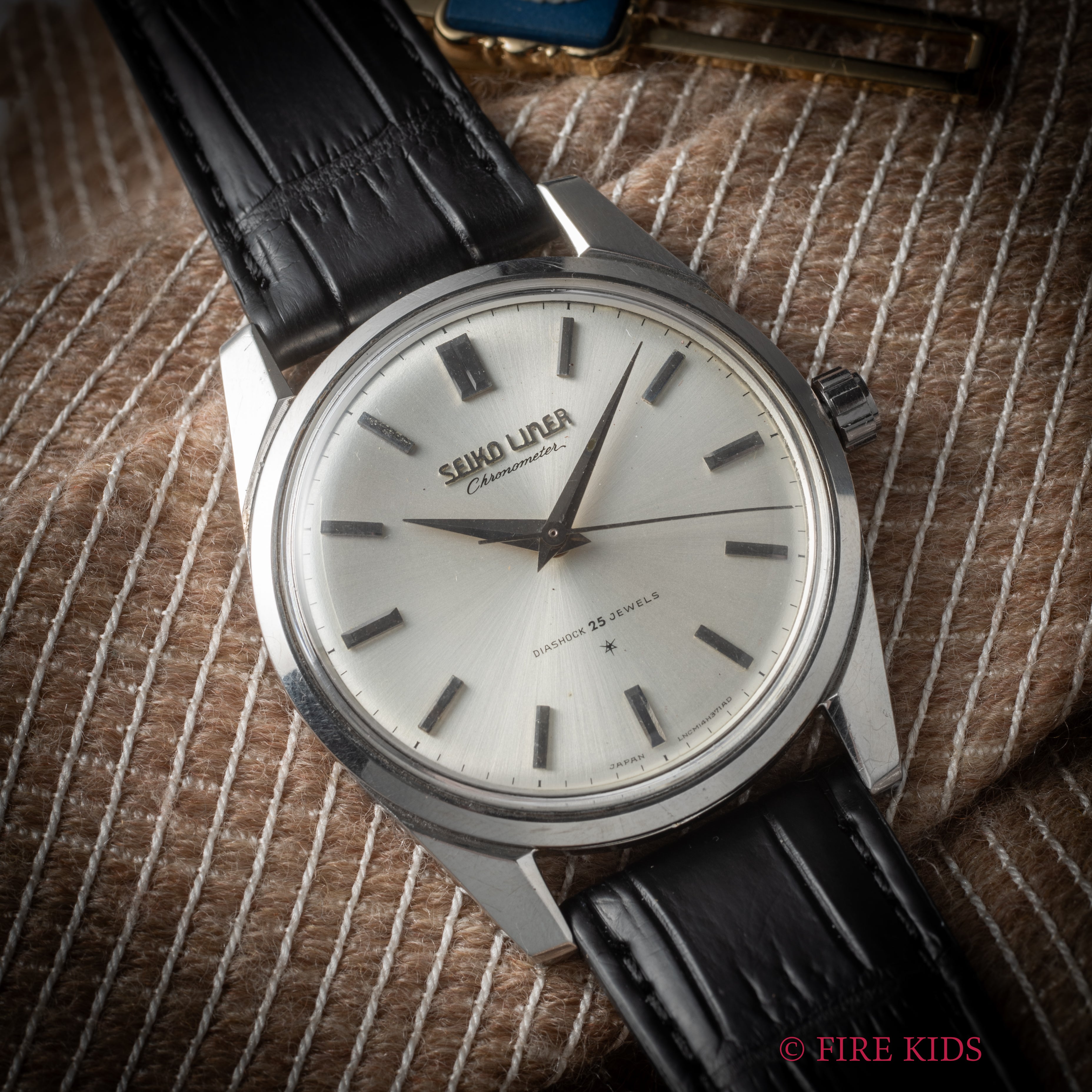 セイコー ライナー クロノメーター 1963年製 Ref.46999 ライオンメダリオン 薄型手巻