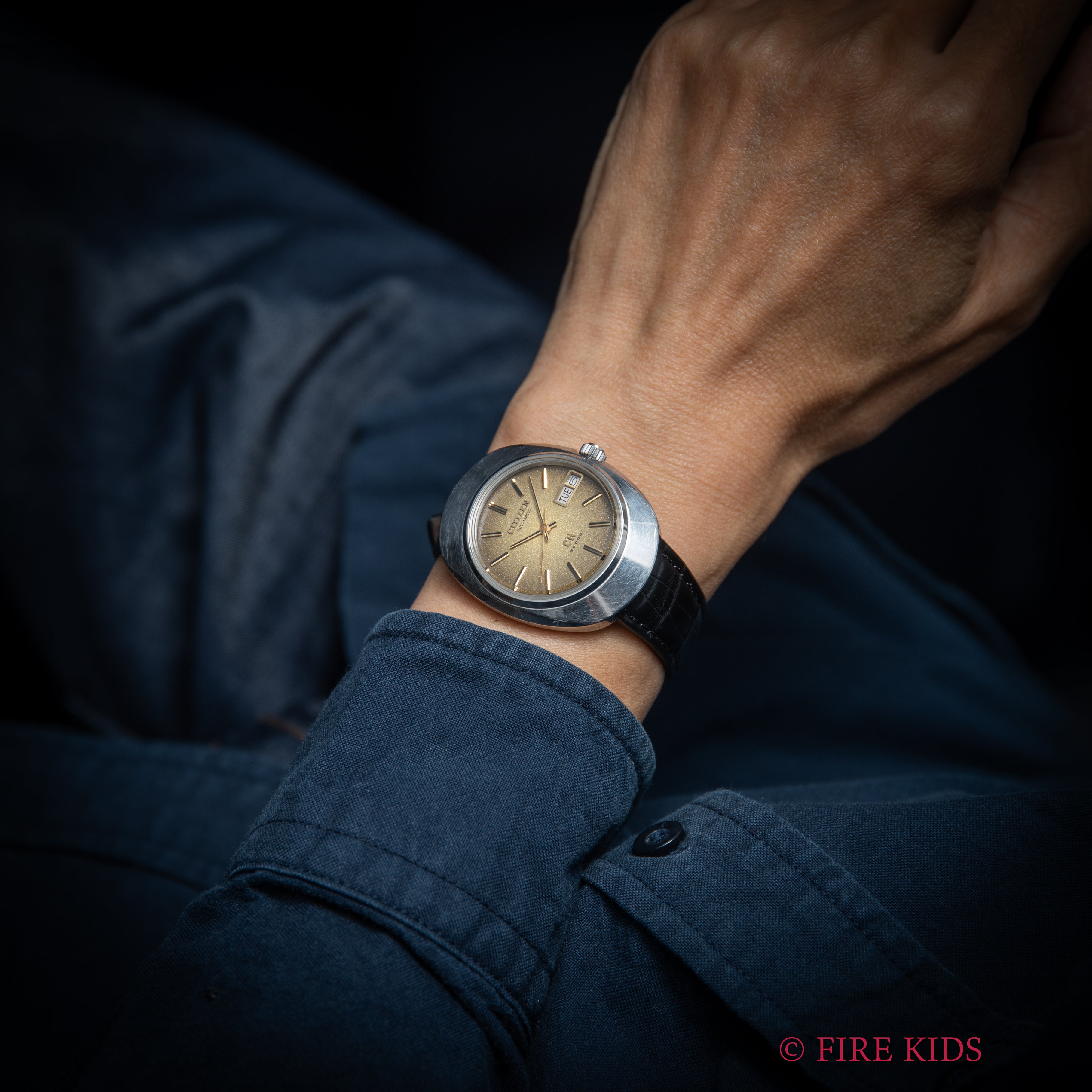 シチズン ハイネス CH36000 1972年製 Ref.4-770927-Y デイデイト10振動自動巻 Cal.7730