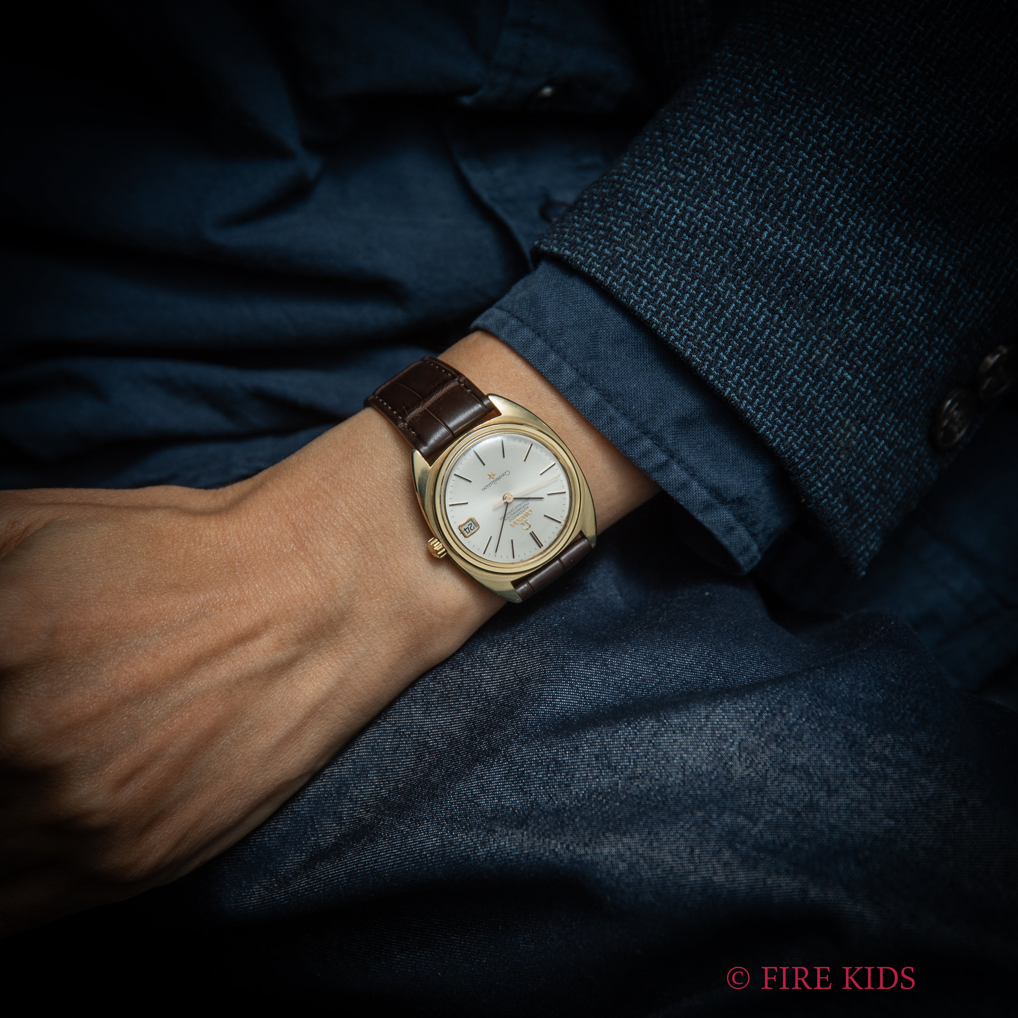 オメガ コンステレーション 1966年製 トップゴールドケース ジェンタデザイン初期型 Cal.561 自動巻クロノメーター