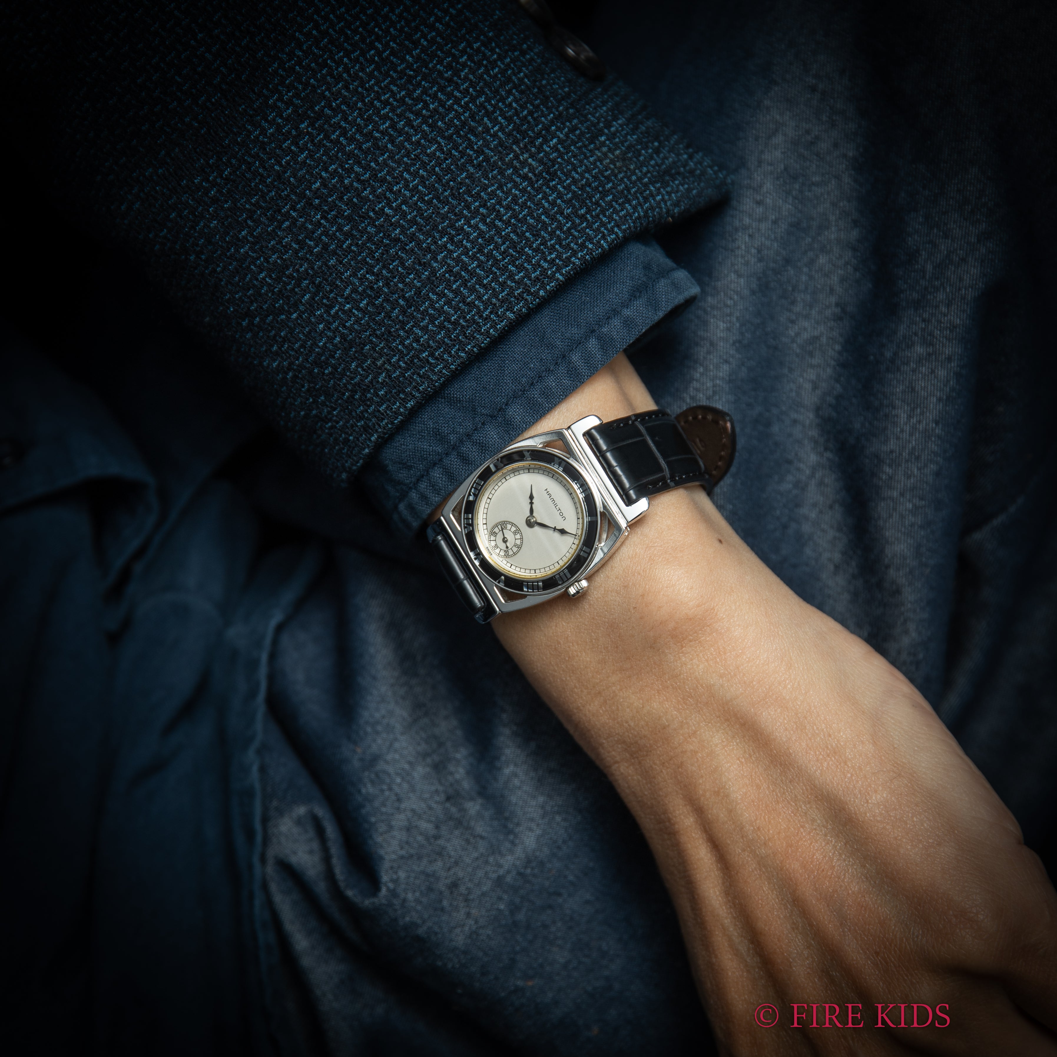 ハミルトン パイピングロック 1990年代製 Ref.6221 復刻モデル 手巻 ヤンキース