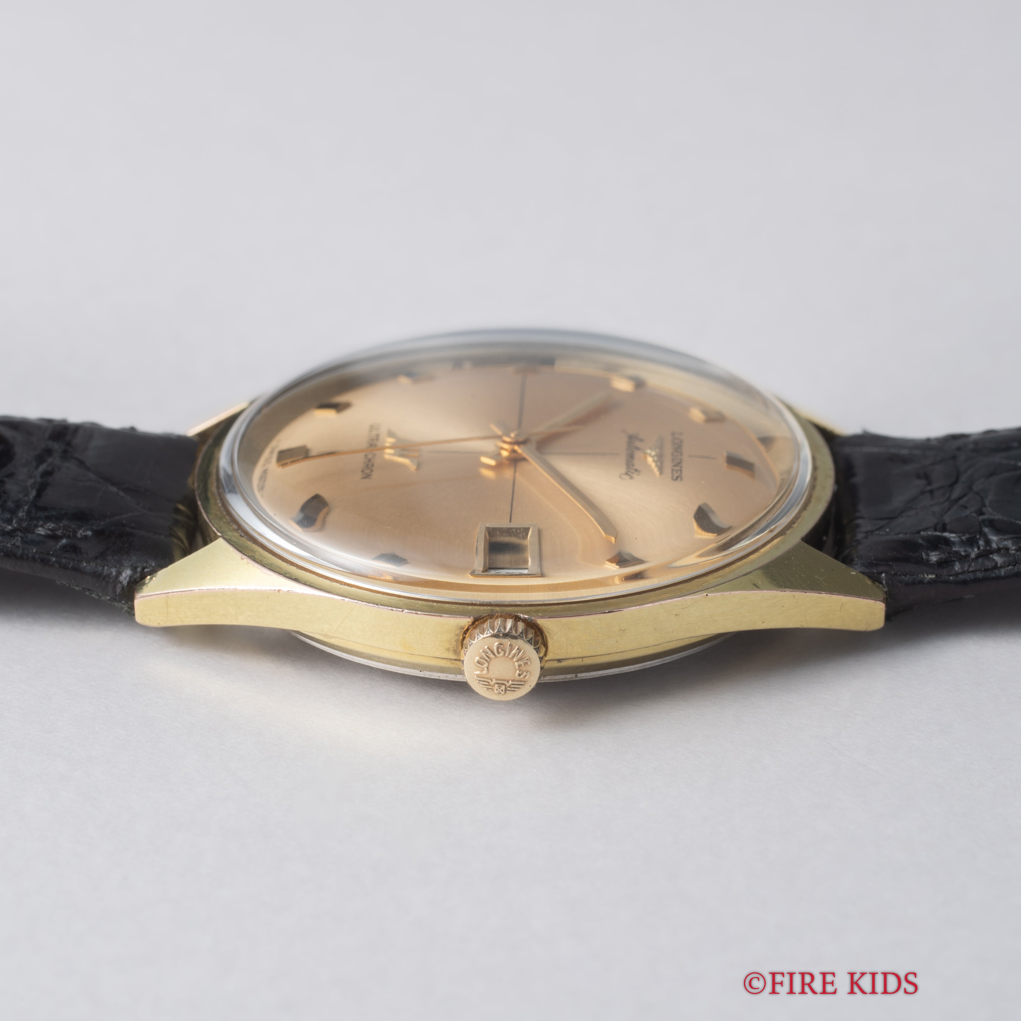 ロンジン 1969年製 ウルトラクロン 10振動自動巻き Ref.7952-4 金張り