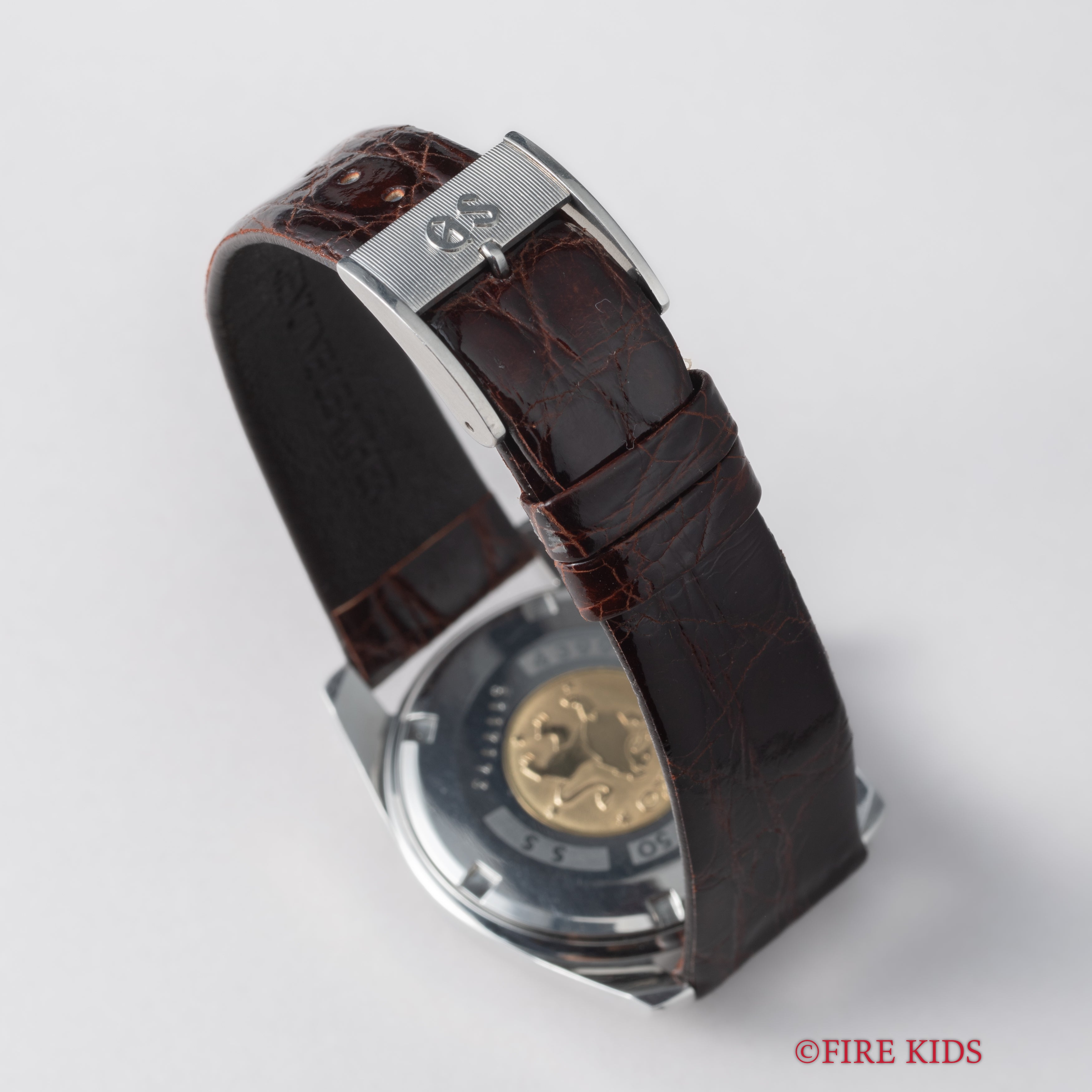 グランドセイコー セルフデーター 1965年製 Ref.43999 GS2nd 初期 ライオンメダル 純正GS尾錠