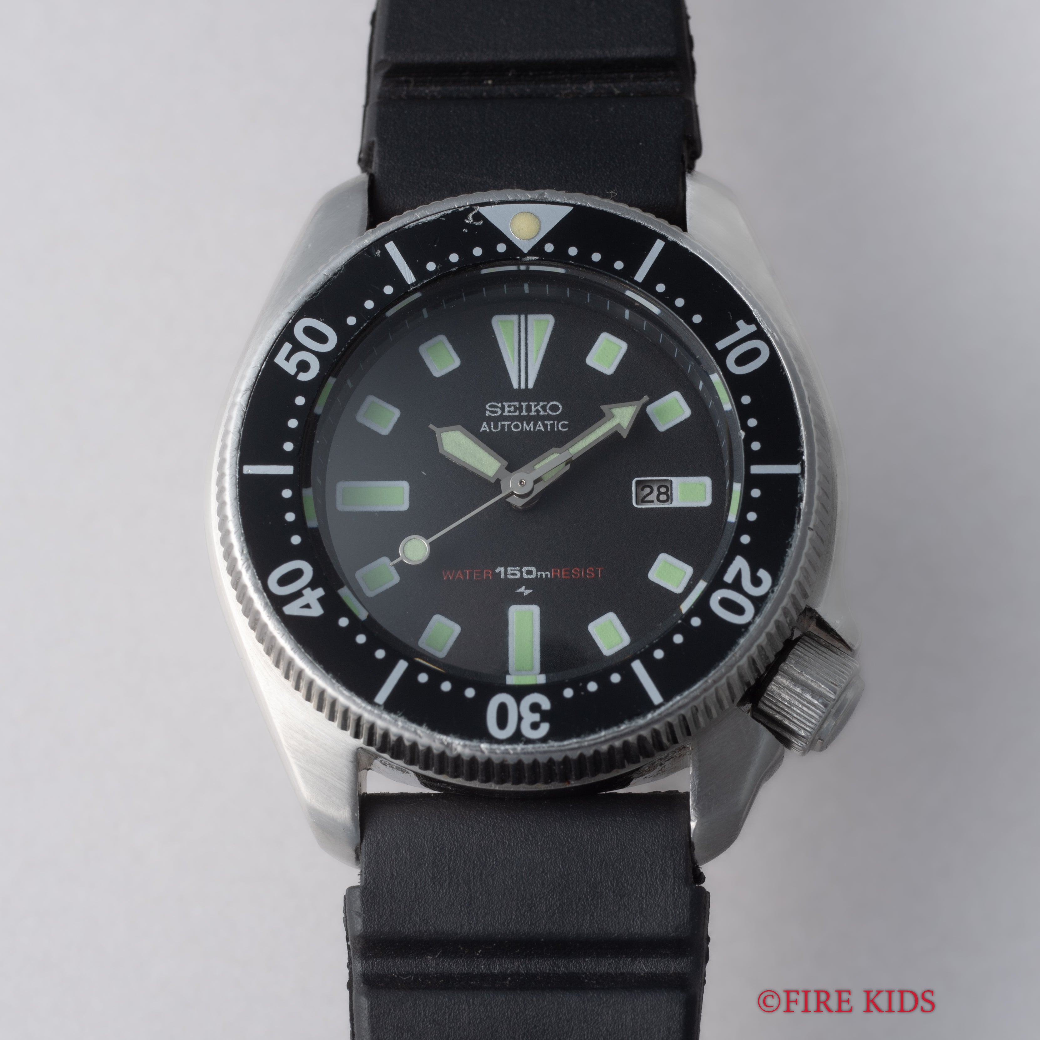 セイコー ボーイズサイズ150mダイバー 1976年製 Ref.4205-0140 自動巻