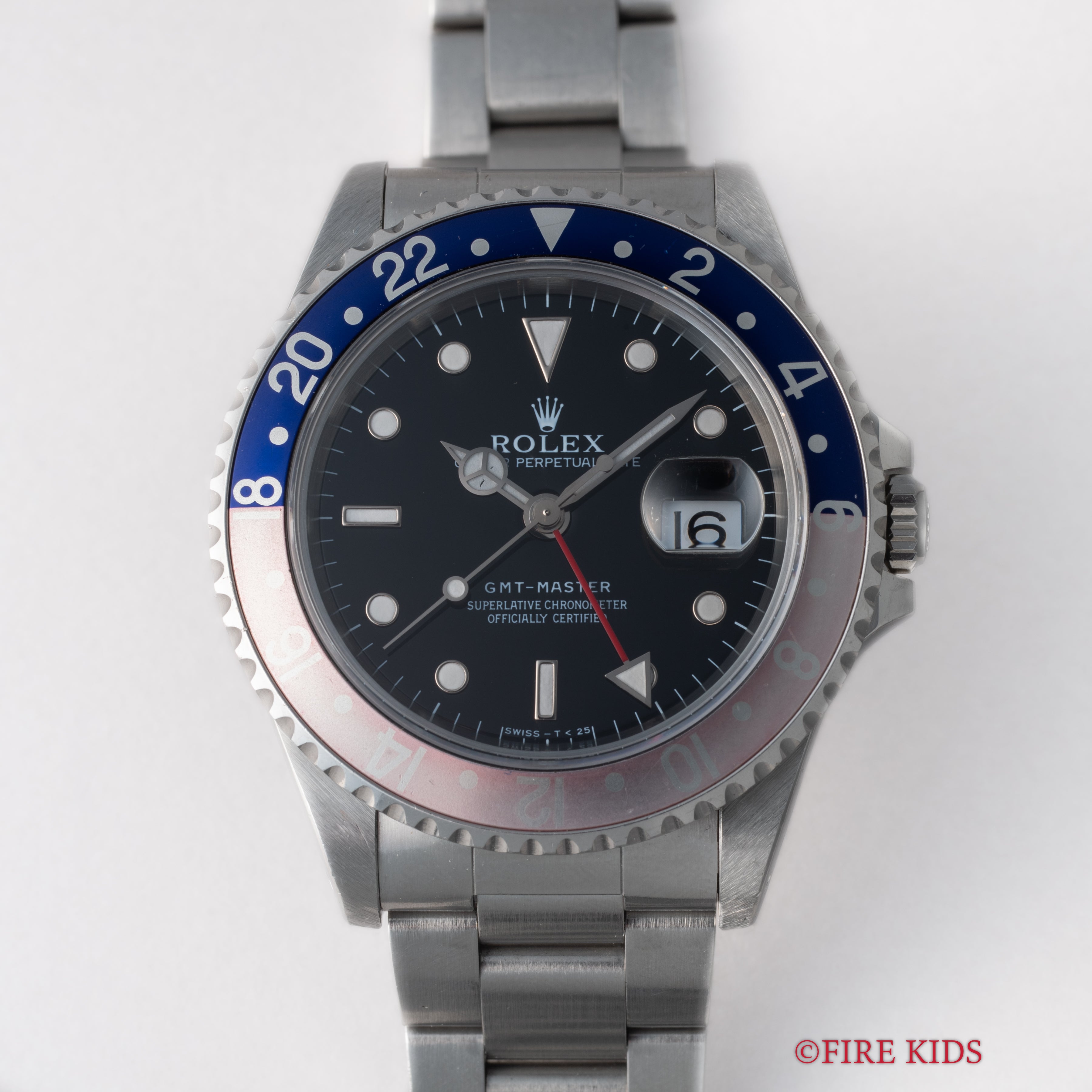 ロレックス GMTマスター 1996年製 Ref.16700 ペプシベゼル オールトリチウム ギャラ付