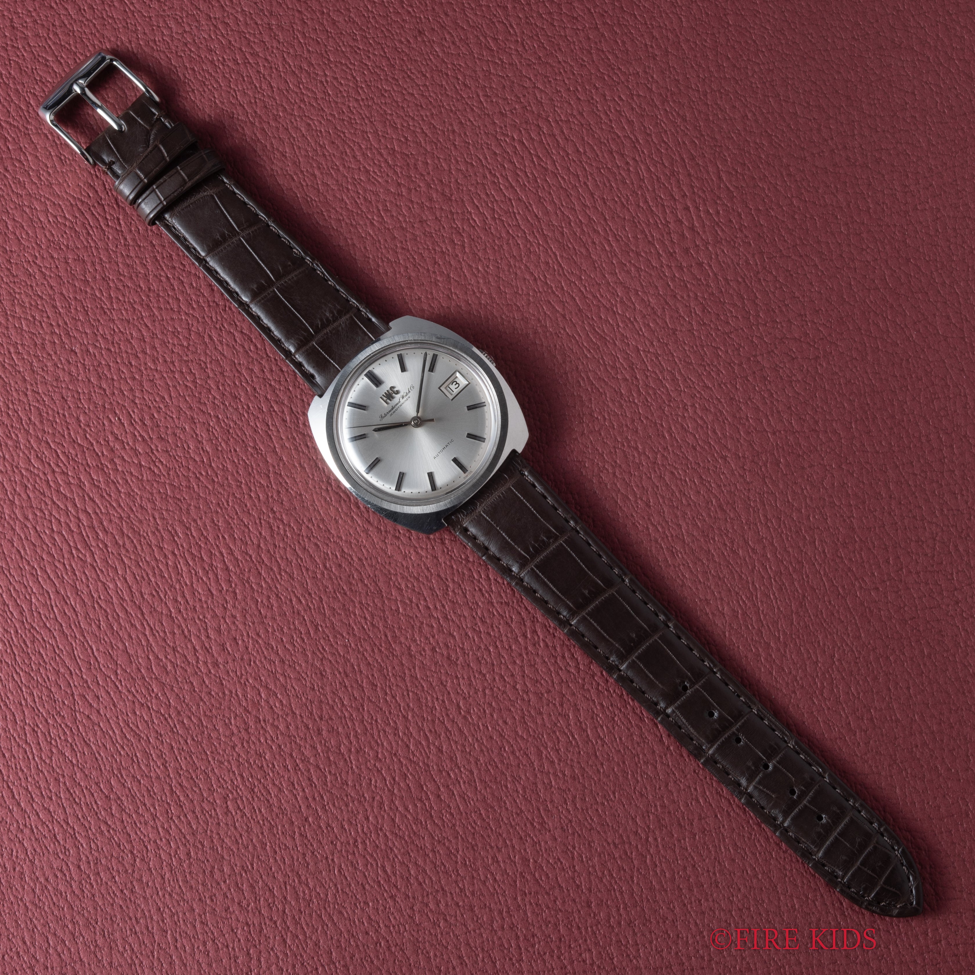 IWC 1967年製 Ref.814A クッションケース ペラトン式自動巻き Cal.8541