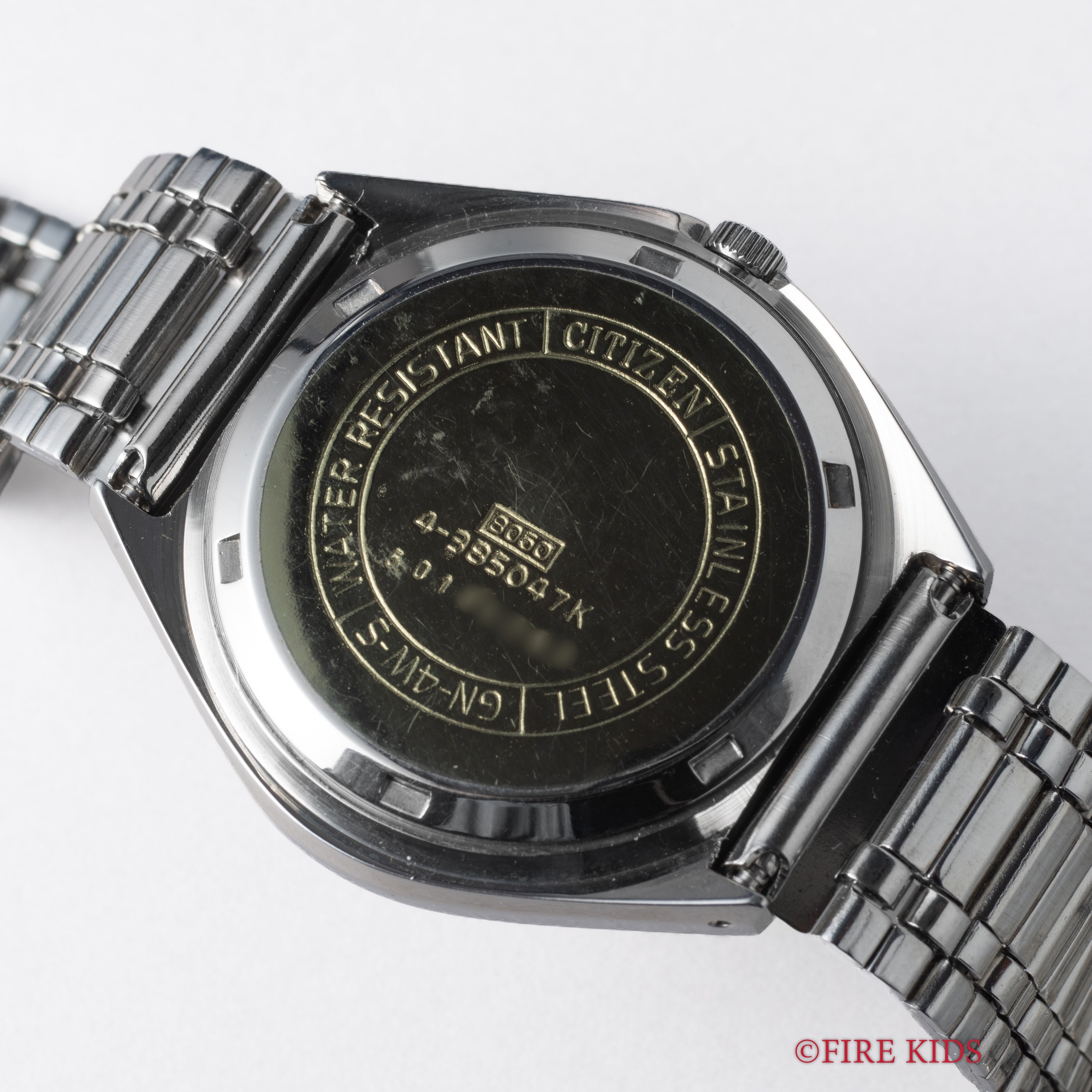 シチズン アドレックス 1975年製 タグ、取扱説明書付き 自動巻き 純正ブレス