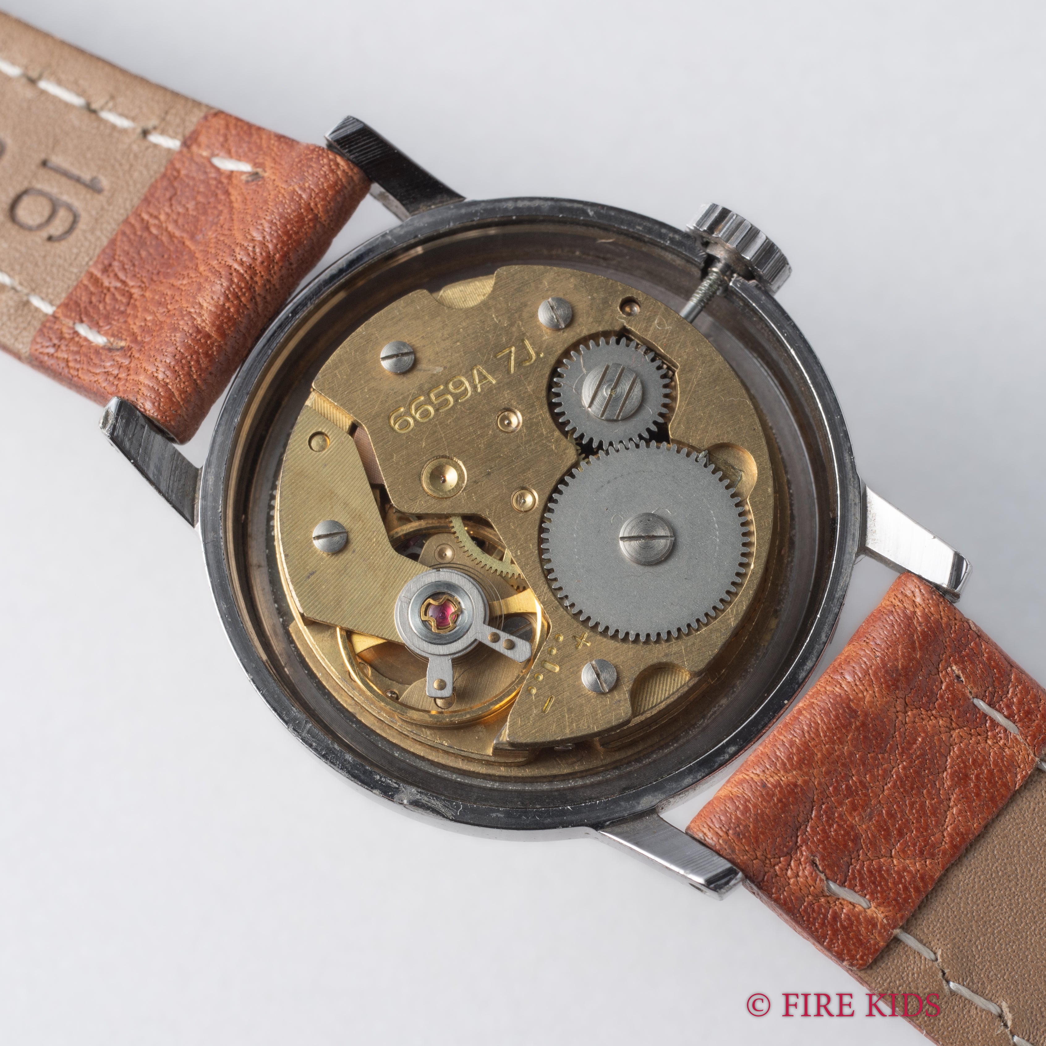 セイコー スクールタイム 1960年代製 Ref.6659-7000 ニワトリマーク 手巻き