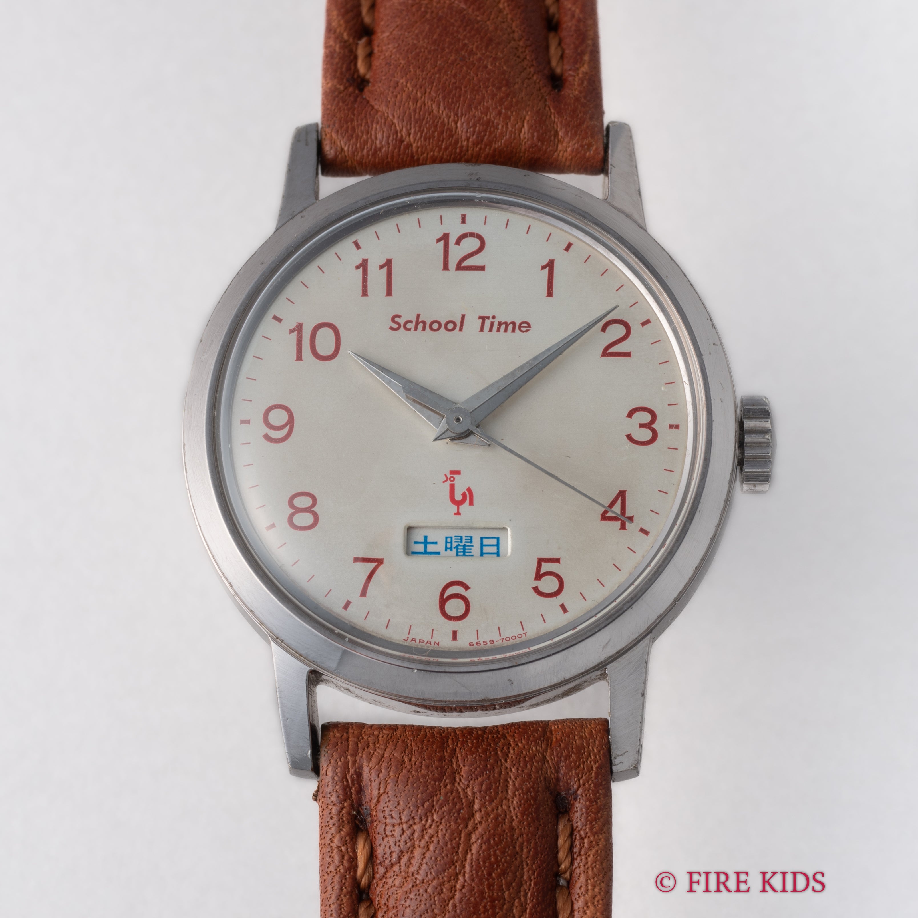 セイコー スクールタイム 1960年代製 Ref.6659-7000 ニワトリマーク 手巻き