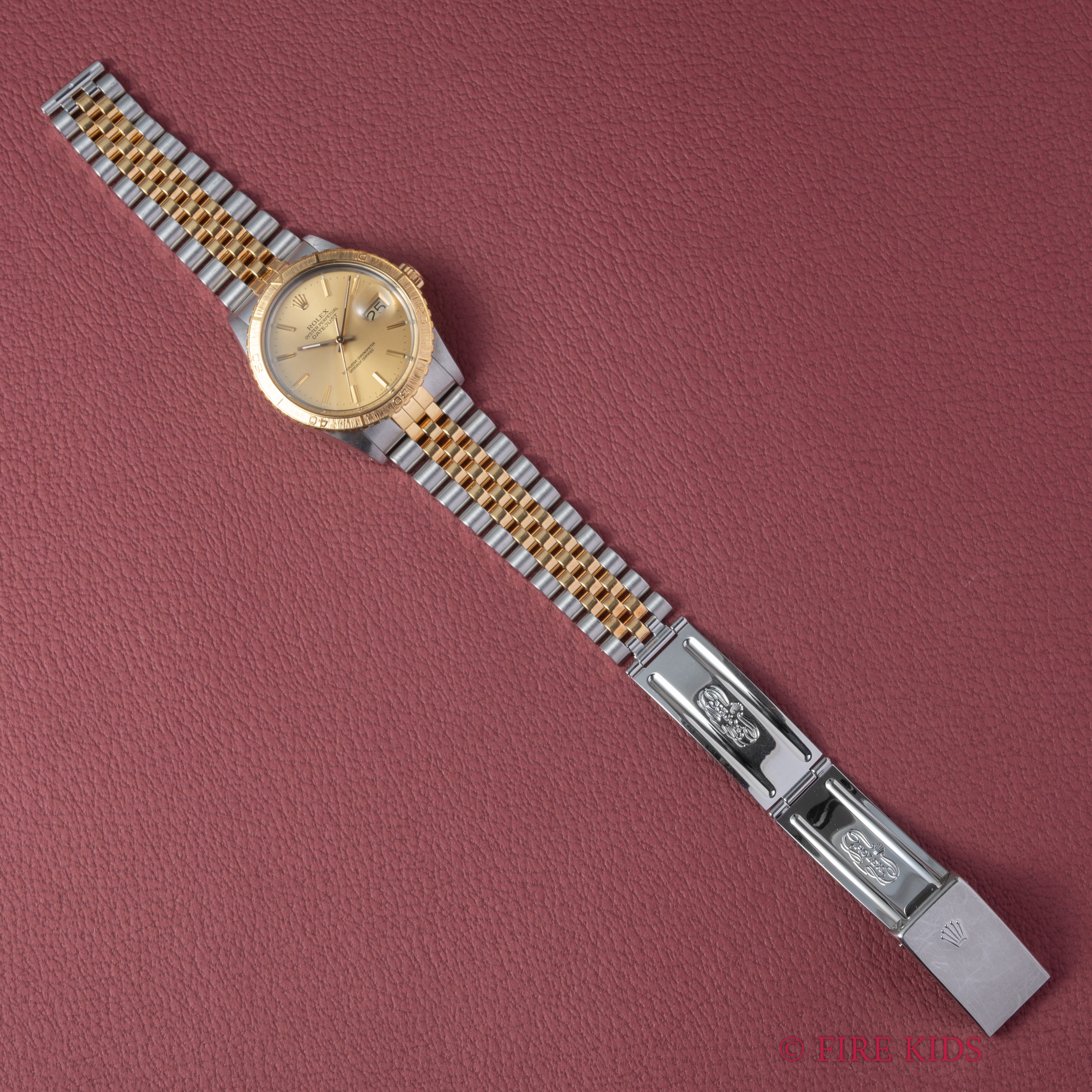 ロレックス サンダーバード1987～88年製 Ref.16523 シャンパンコンビ