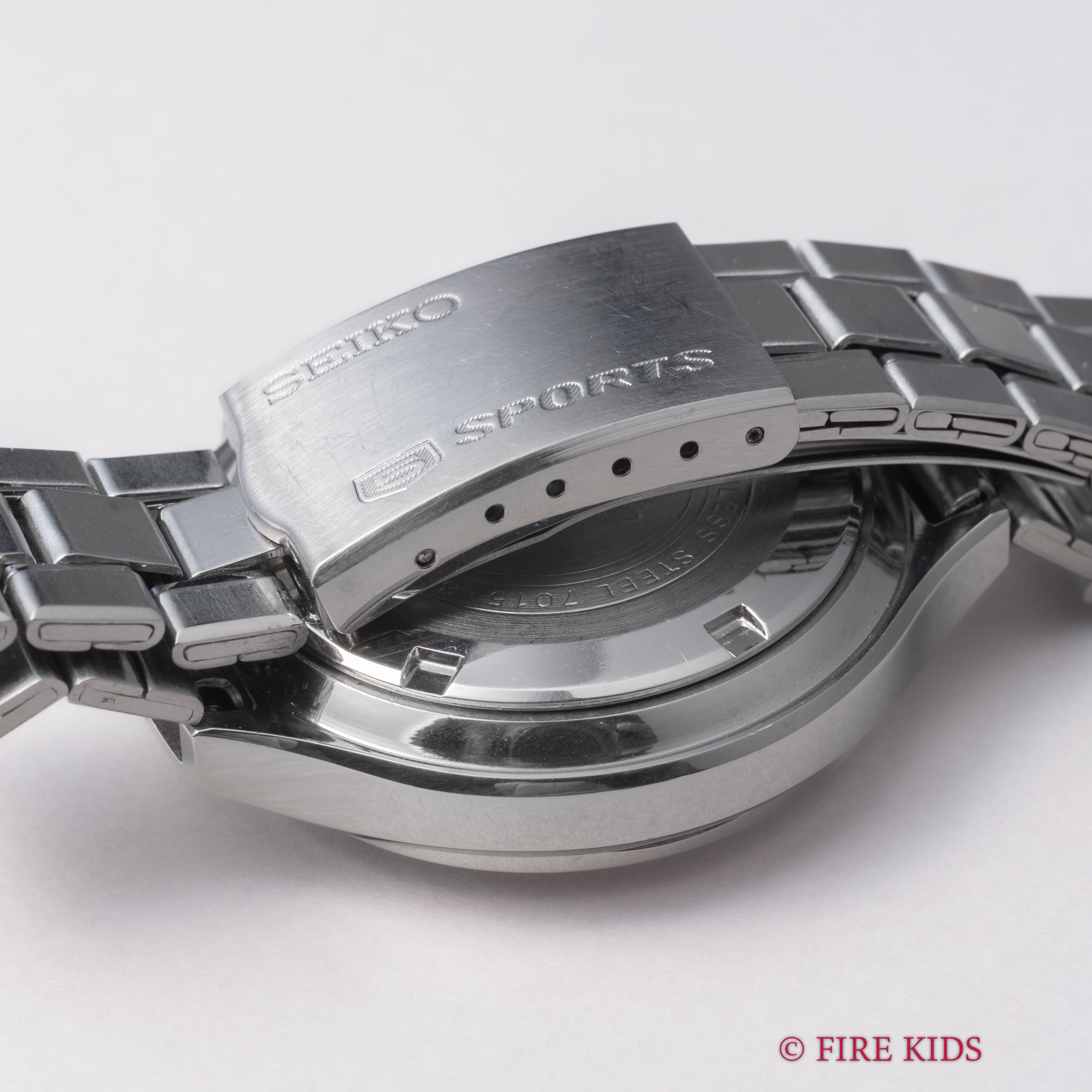 セイコー 5スポーツ スピードタイマー 自動巻き 7015-8000 1973年製 純正ブレス付き