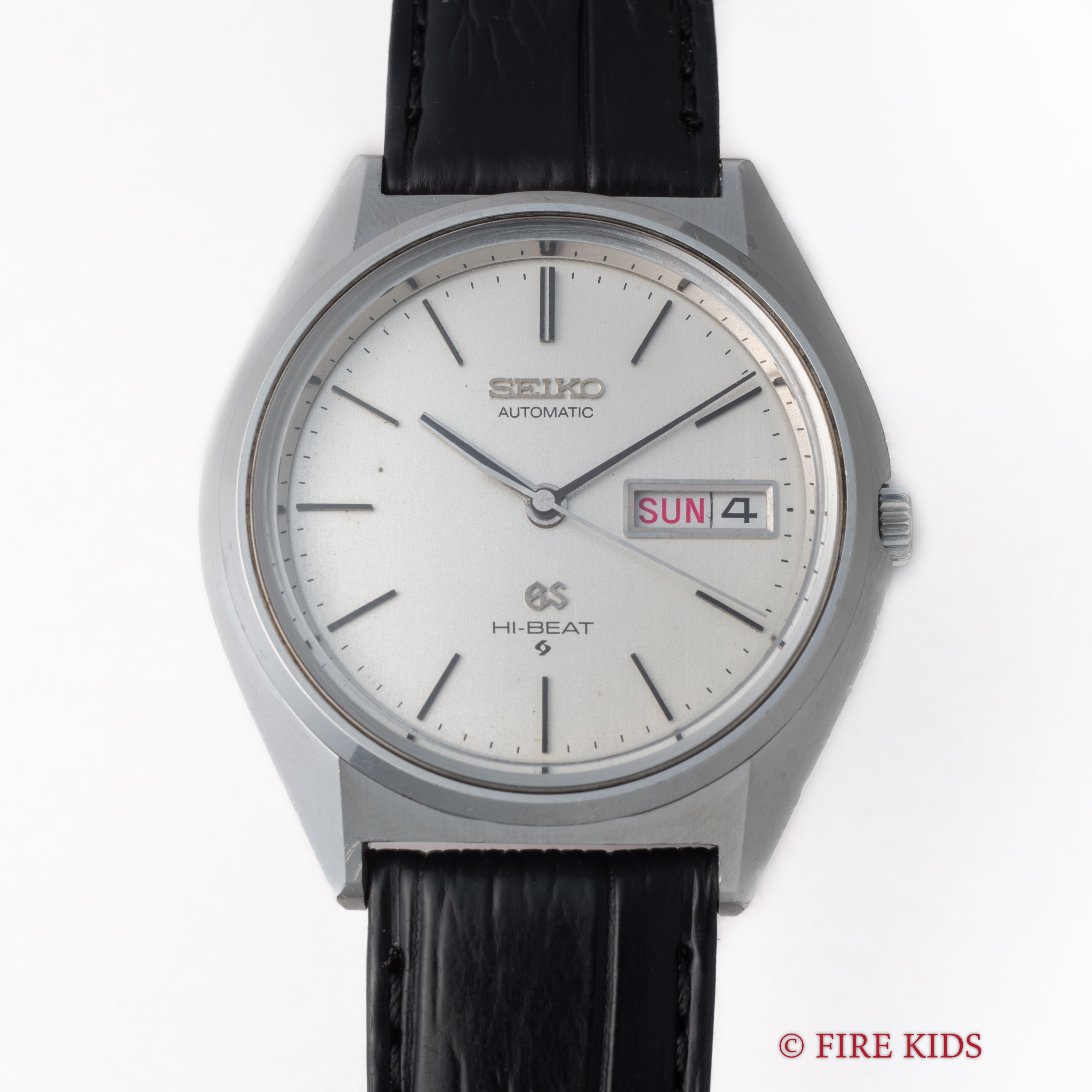 グランドセイコー 1973年製 Ref.5646-7011 56GS デイデイト ハイビート自動巻き シルバー ダイヤル