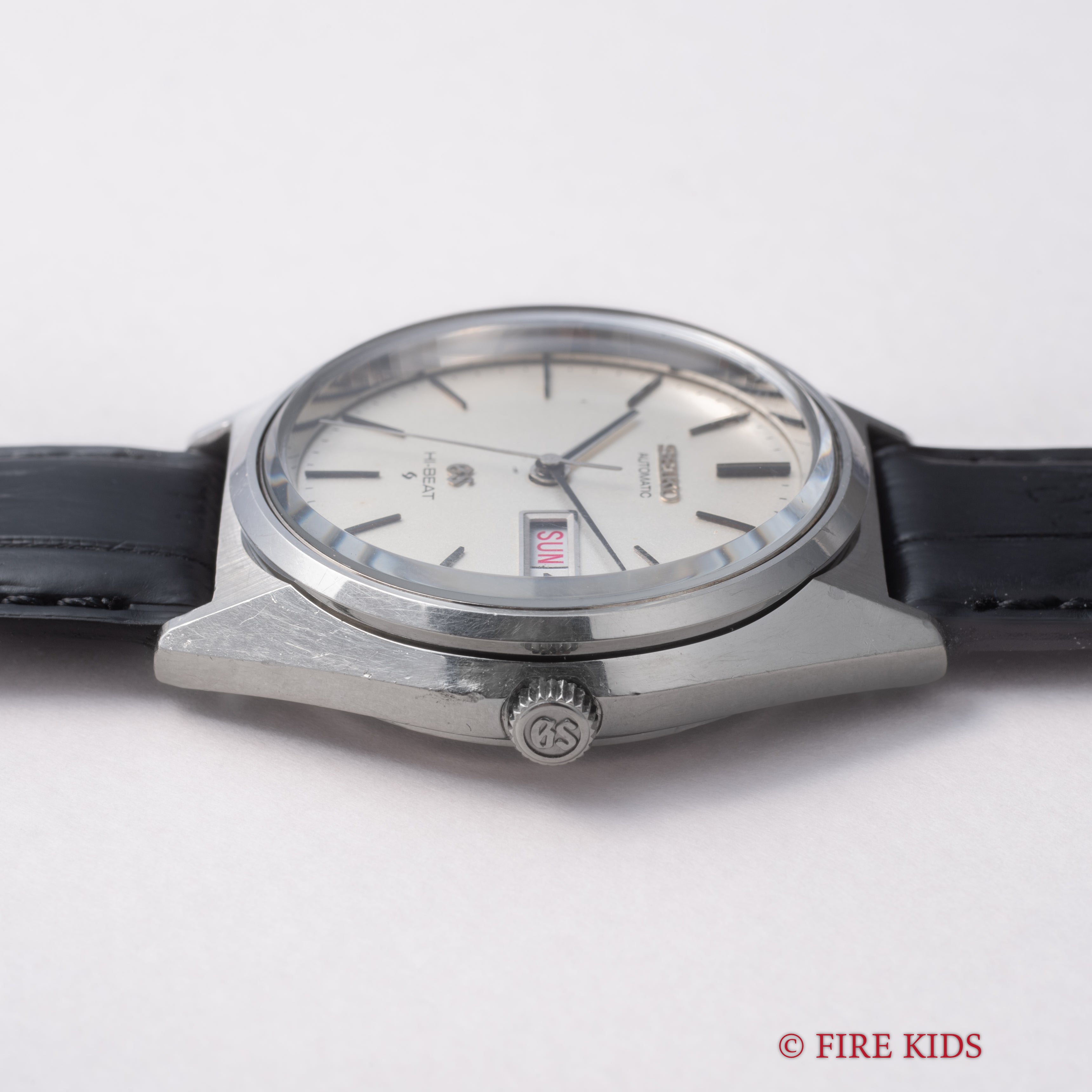 グランドセイコー 1973年製 Ref.5646-7011 56GS デイデイト ハイビート自動巻き シルバー ダイヤル