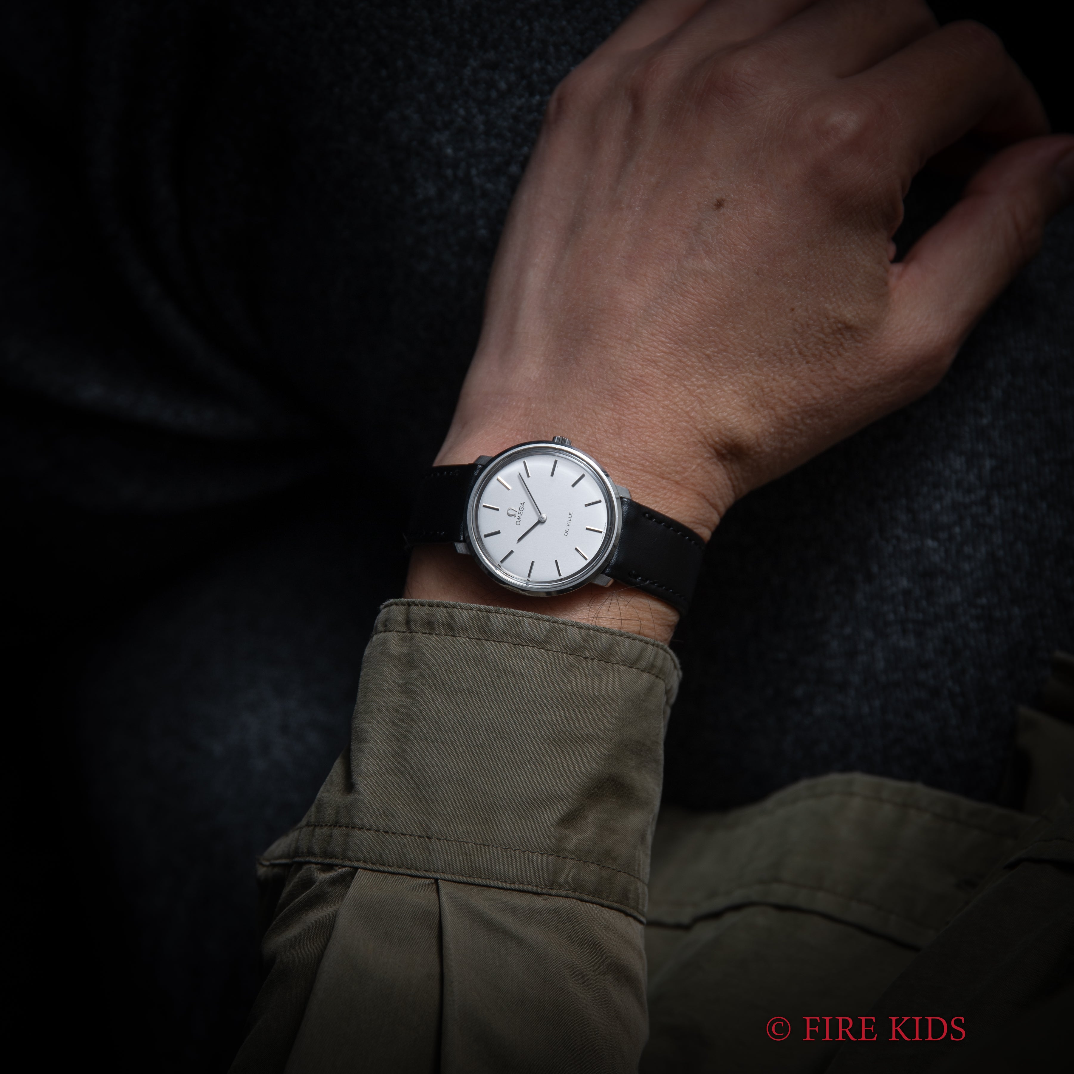 オメガ デ・ヴィル 1973年製 シルバーダイヤル 手巻き Ref.115.0001 Cal.625