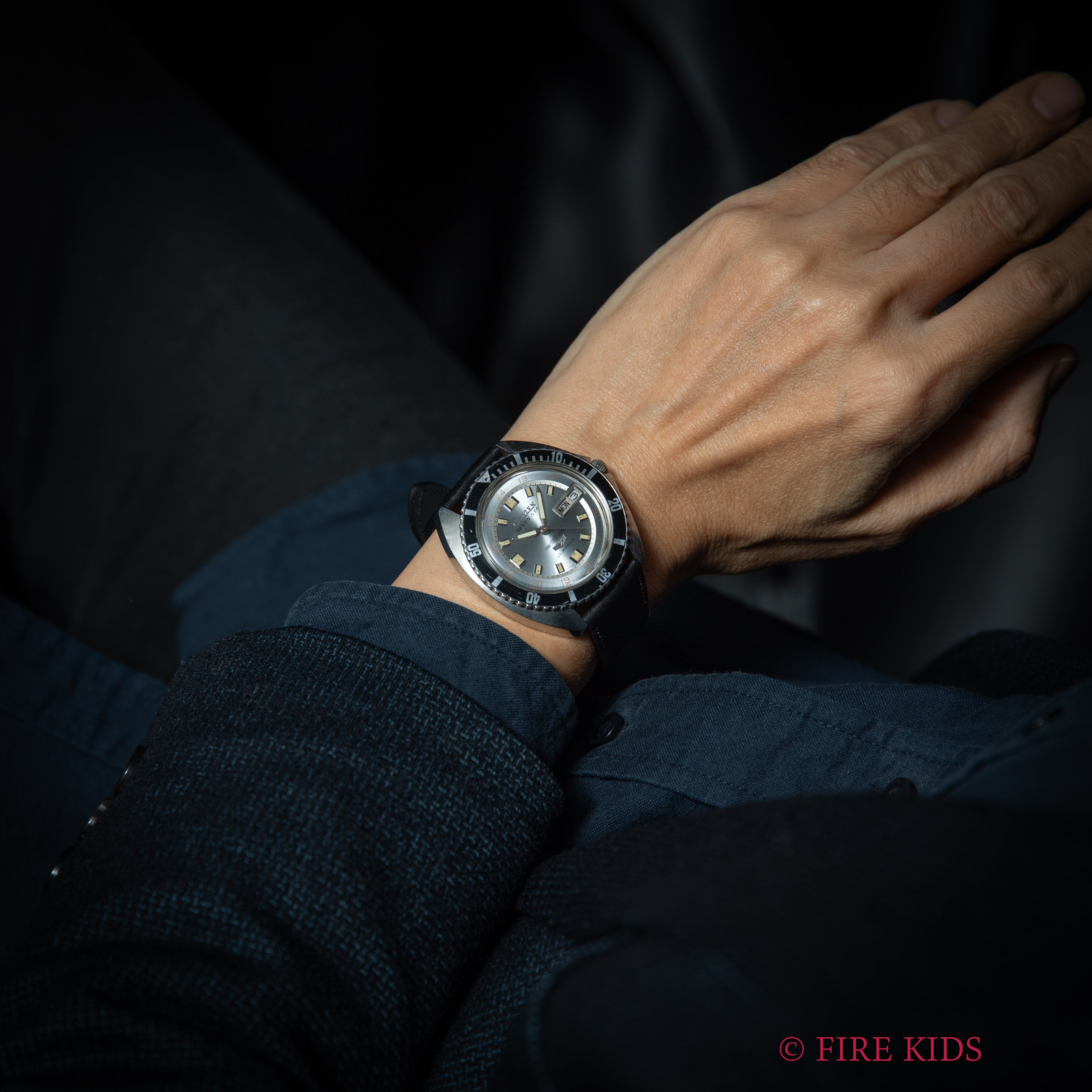 シチズン セブンスター ダイバーズウォッチ 1968年製 自動巻き