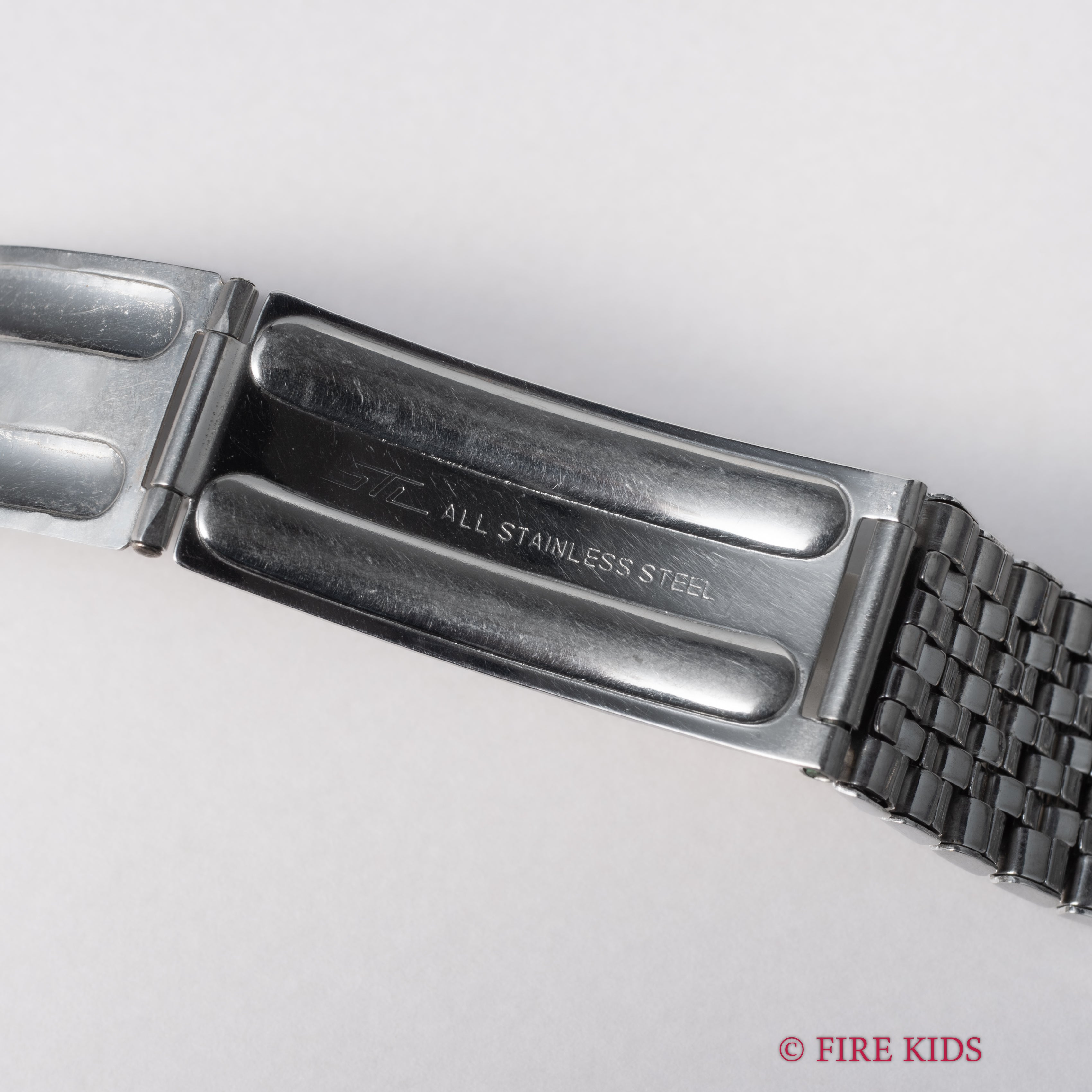 セイコー スポーツマン ブラックミラー文字盤 1968年製 Ref.6602-9982 手巻 純正ステンレスブレス