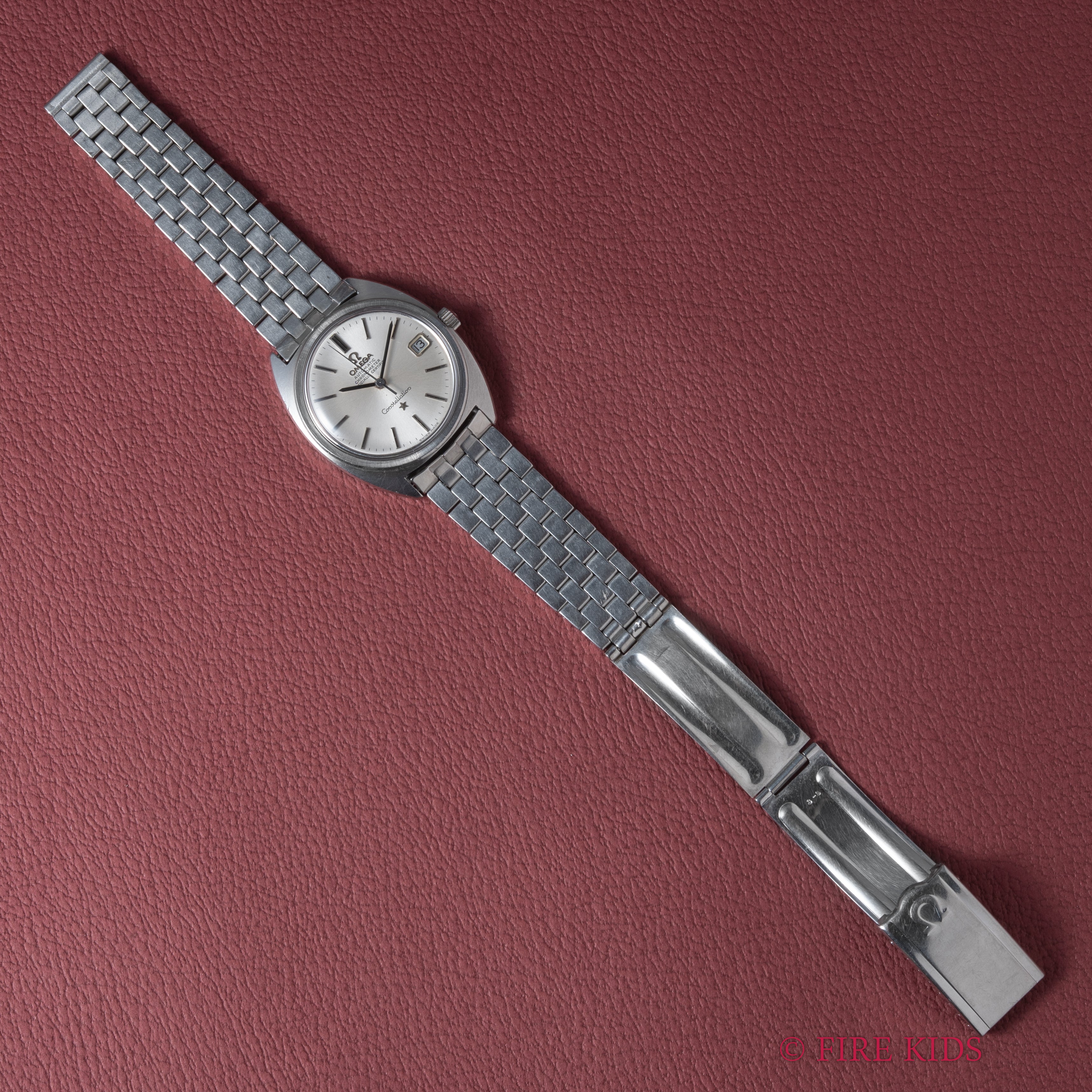 オメガ コンステレーション ジェンタデザイン前期型 1968年製 Ref.168.017自動巻クロノメーター 純正ブレス