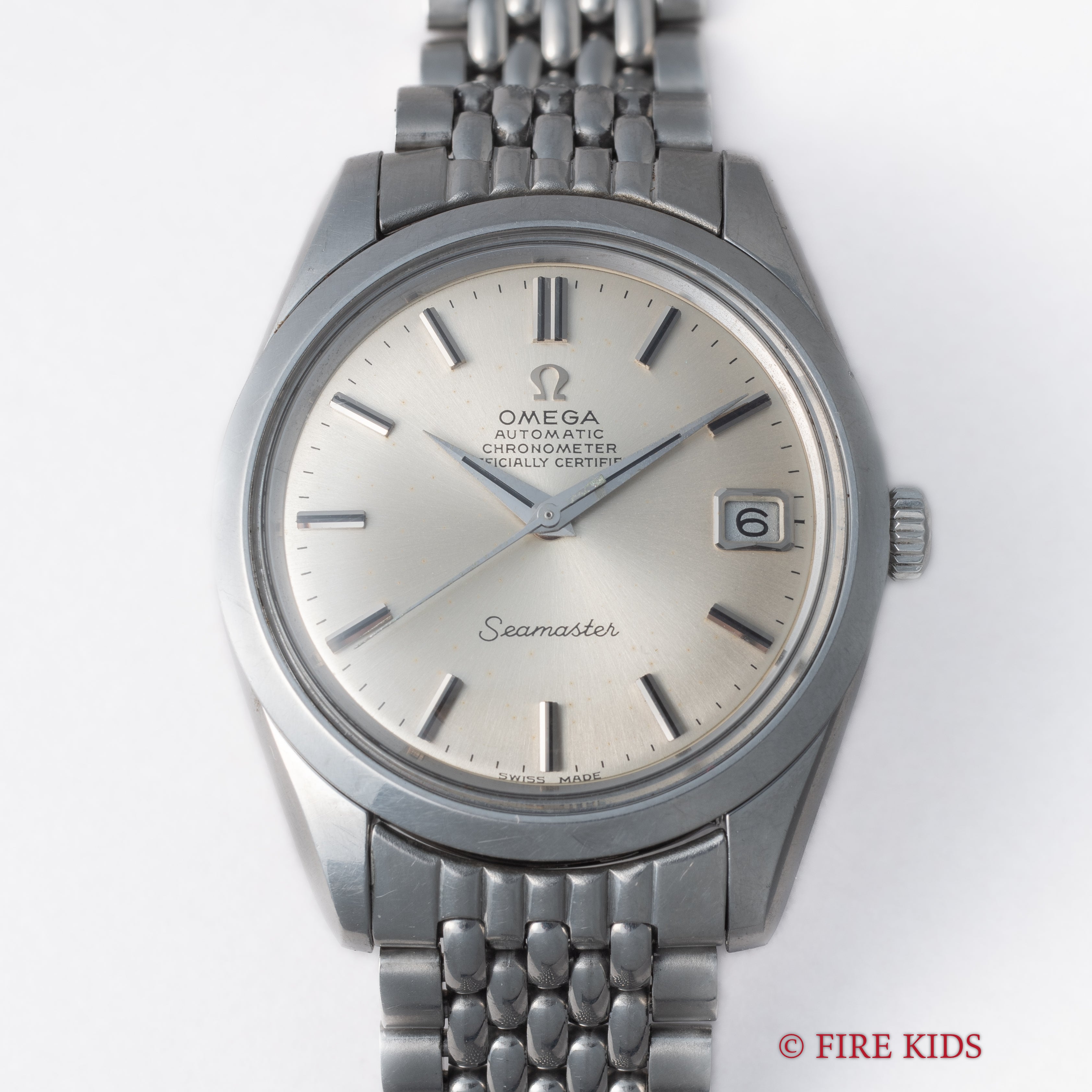 オメガ シーマスター クロノメーター 1969年製 自動巻 Cal.564 純正ライスブレス