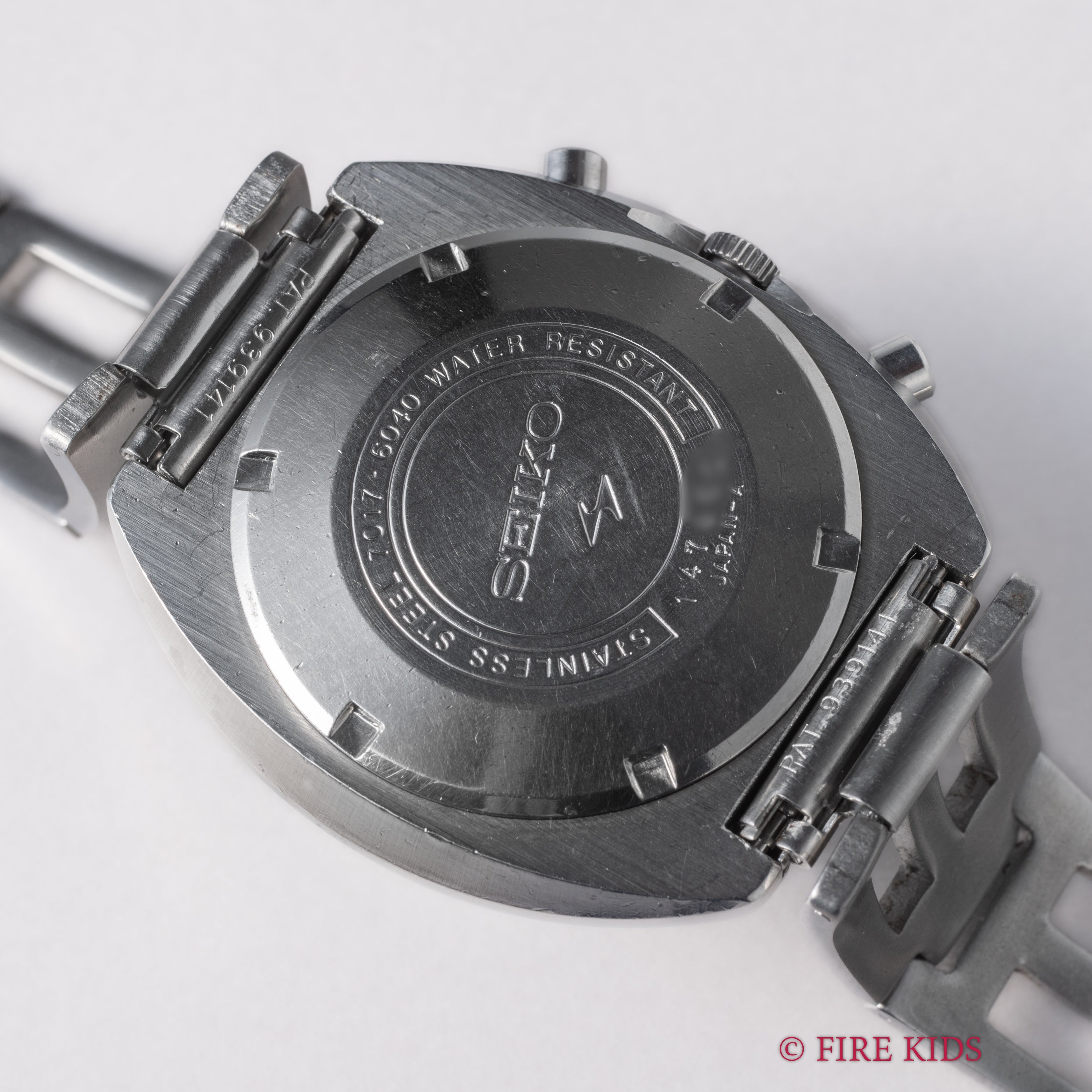 セイコー 5スポーツスピードタイマー 1971年製 Ref.7017‐6040 インナー回転ベゼル 自動巻クロノグラフ