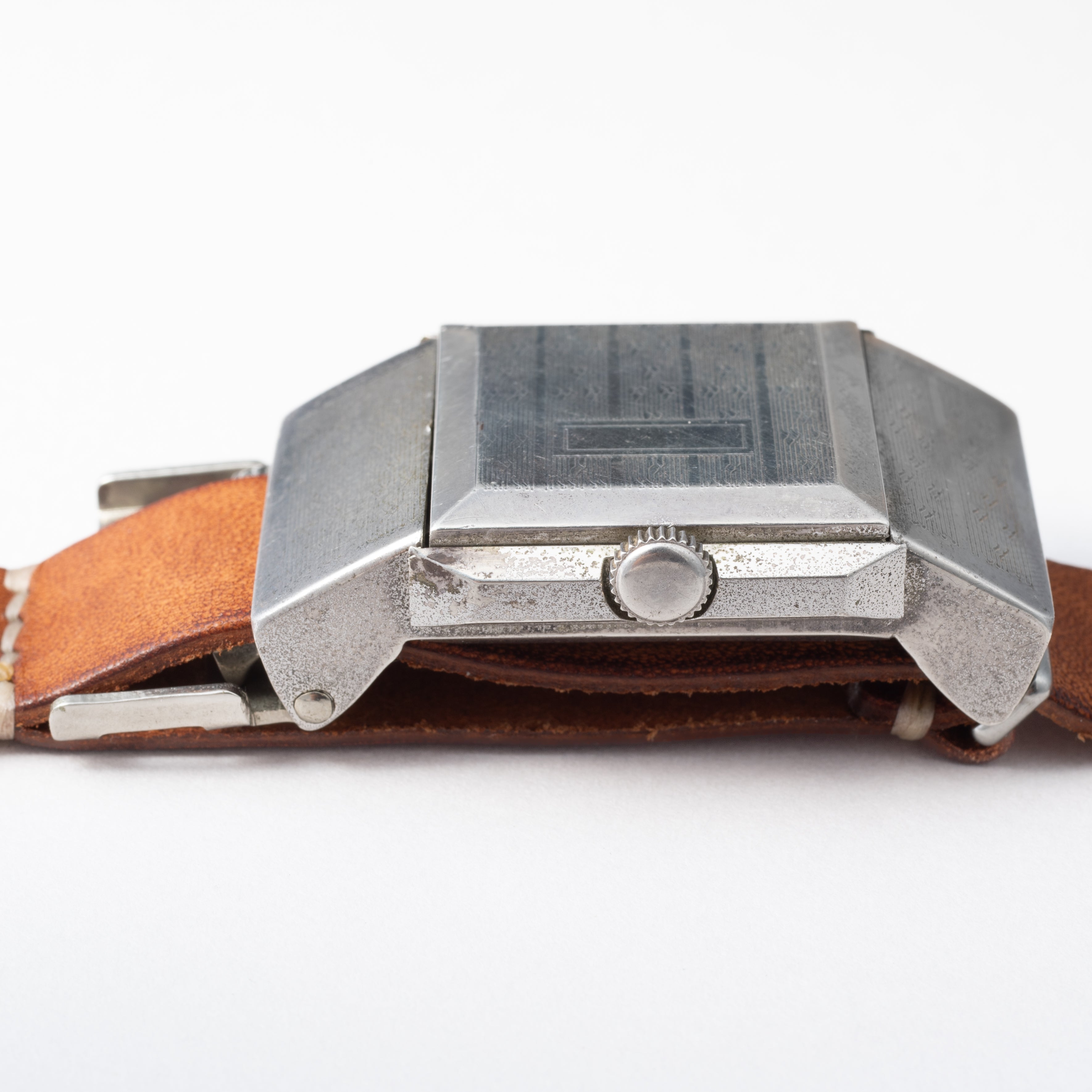 セイコー 銀無垢ケース ユニーク バックル時計 1950年製/昭和25年製 手 