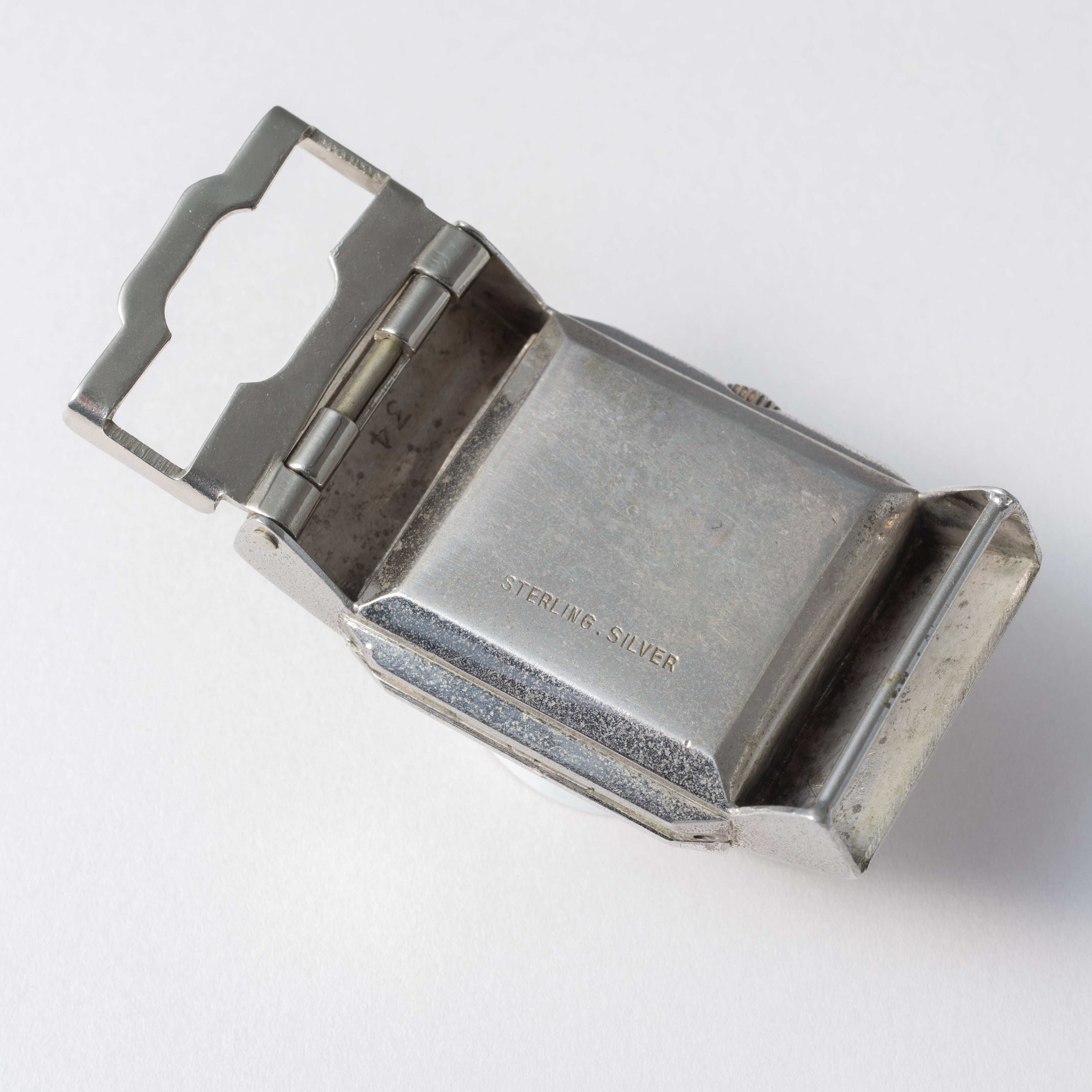 セイコー 銀無垢ケース ユニーク バックル時計 1950年製/昭和25年製 手 