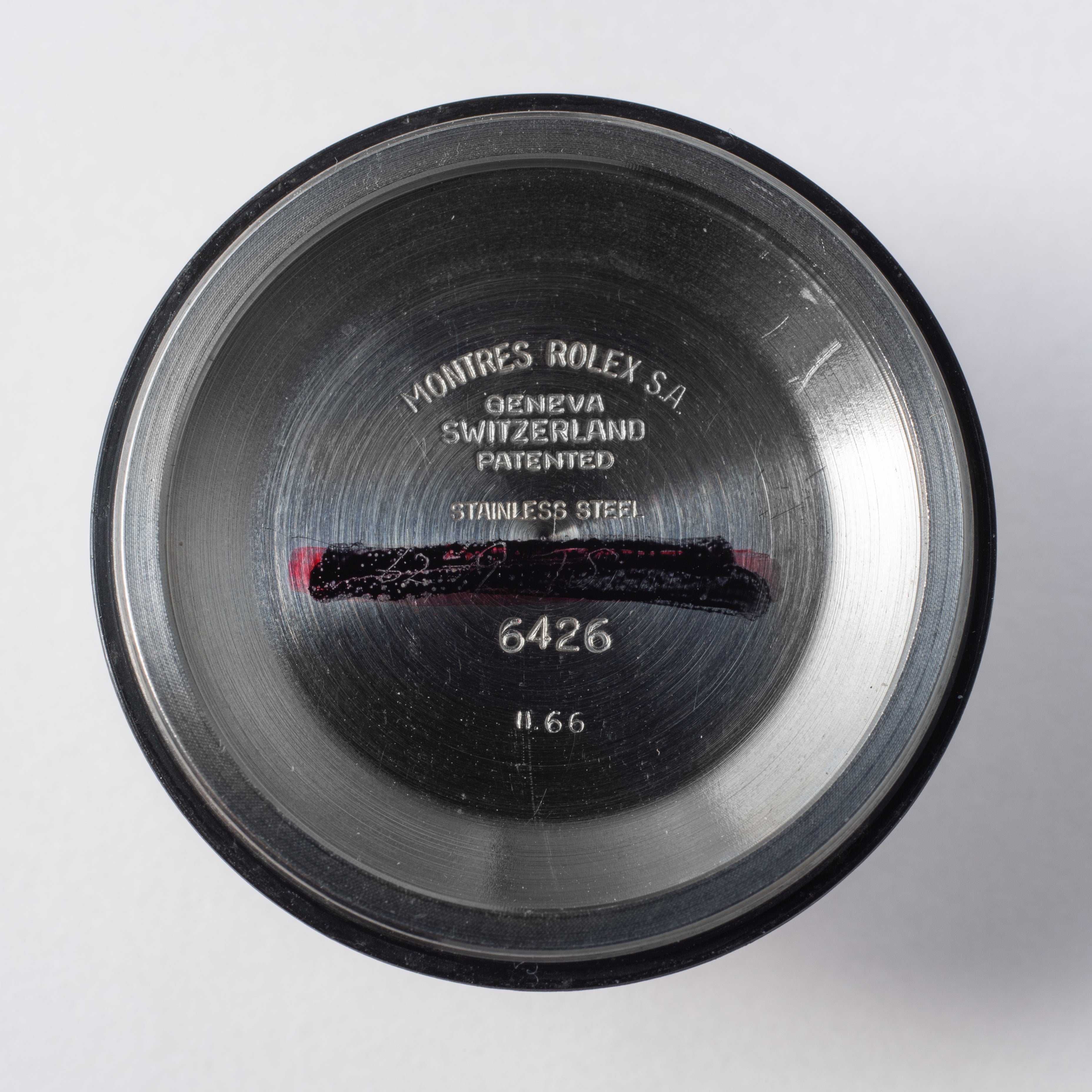 ロレックス オイスター 1966年製 プレシジョン 手巻き Ref.6426 シルバーダイヤル 純正リベットブレス