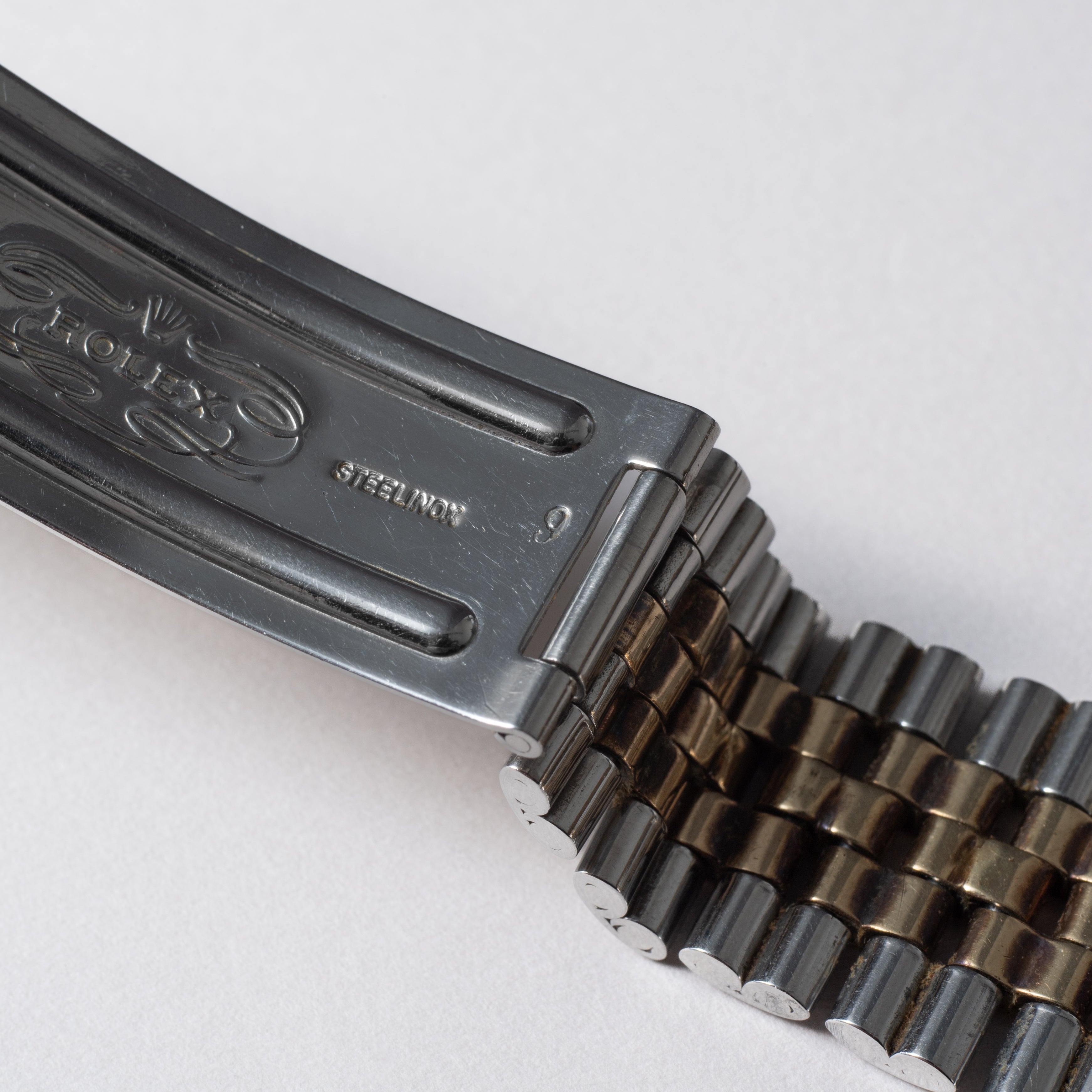 ロレックス デイトジャスト コンビ 1964年製 Ref.1601 アルファハンド 純正コンビジュビリーブレス