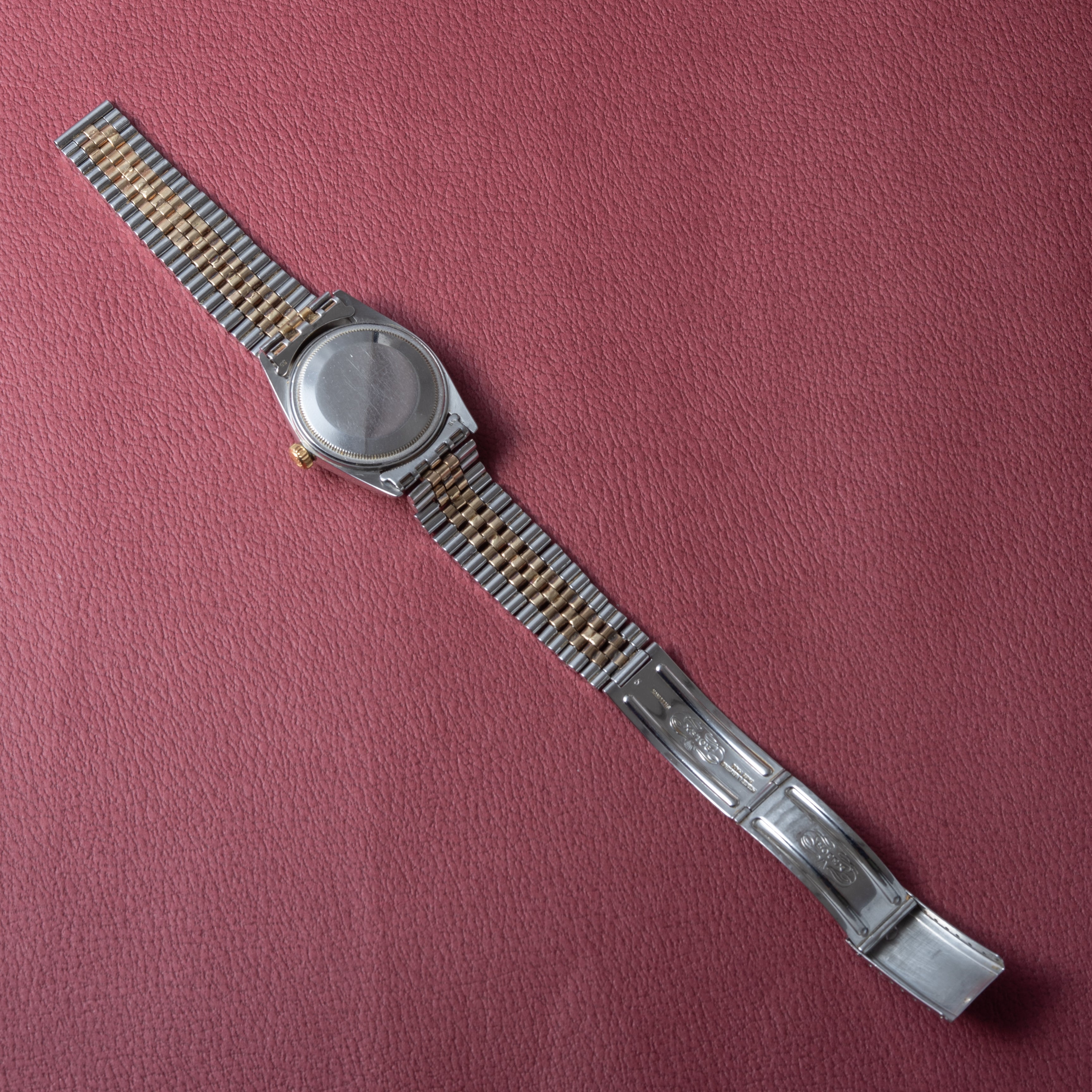 ロレックス デイトジャスト コンビ 1964年製 Ref.1601 アルファハンド 純正コンビジュビリーブレス