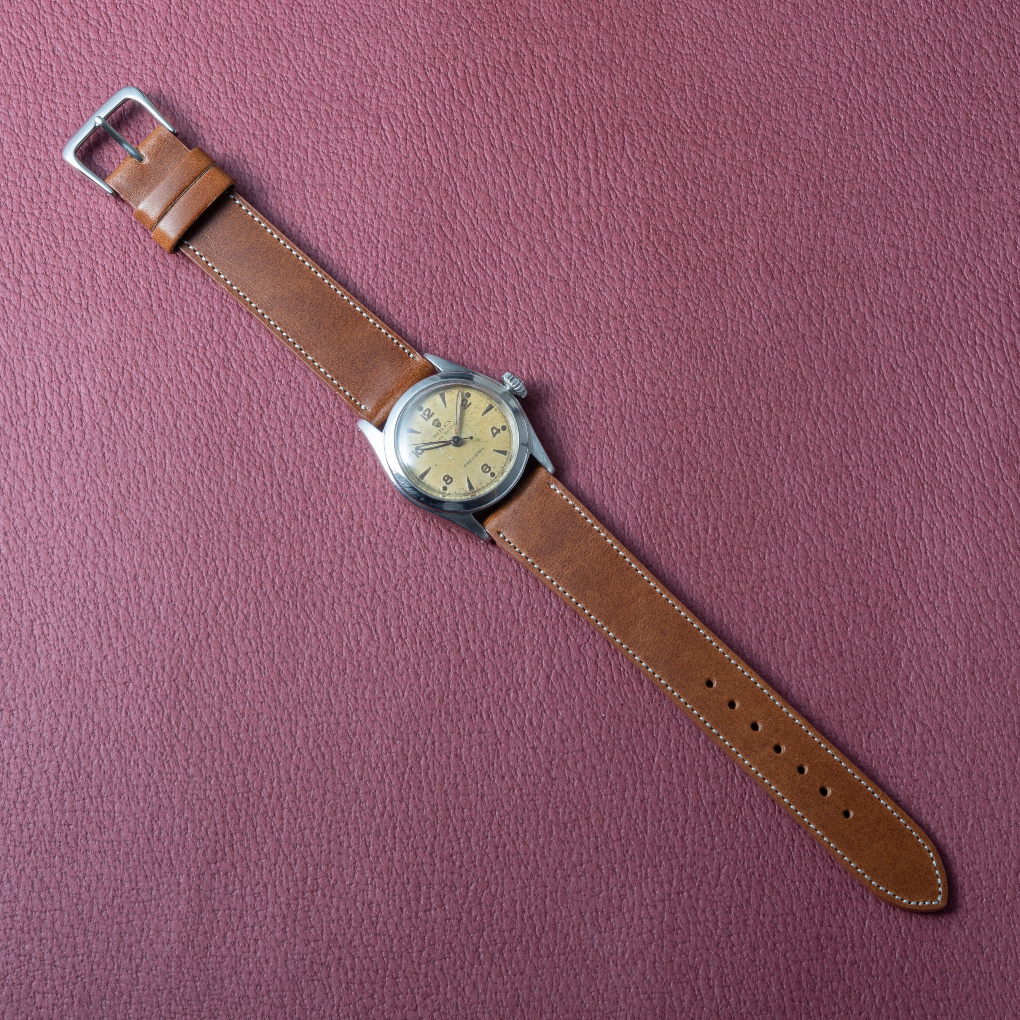 ロレックス スピードキング 1940年代製 手巻き 飛びアラビアダイヤル Ref.4220