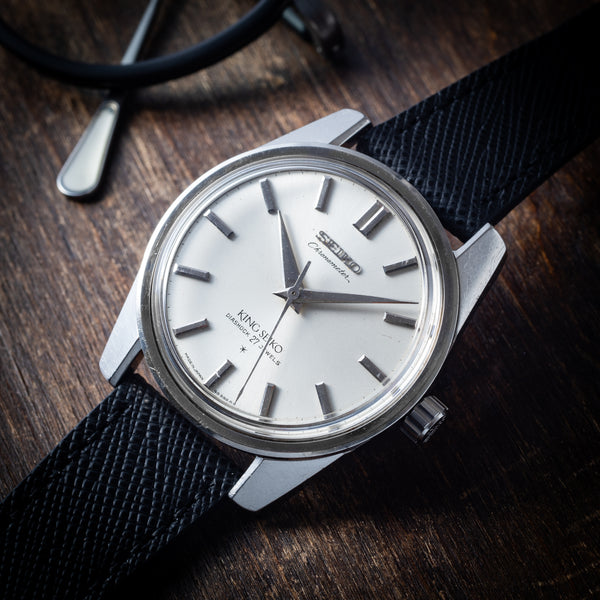 SEIKO KING SEIKO 4420-9990 筆記体クロノメータ希少 超希少 1965年製 キング セイコー アンティーク 4420-9990 獅子