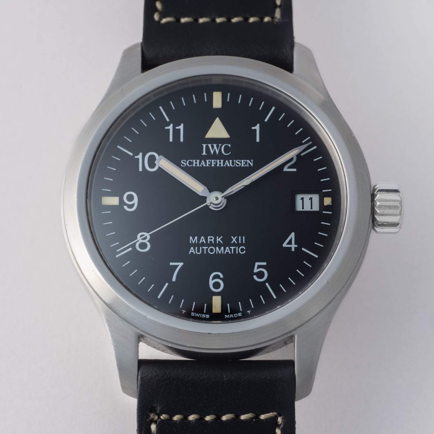 IWC マーク12  1996年製 Cal.884/2 Ref.3241 自動巻き 純正尾錠付き