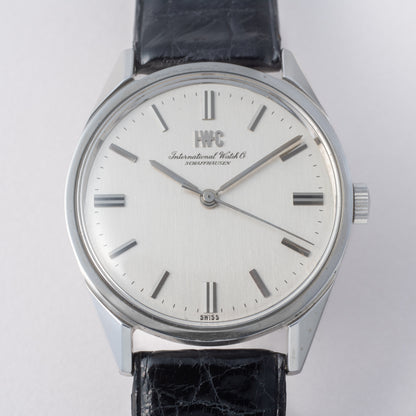 IWC ラウンドケース 手巻き 1969年製 Ref.R810 Cal.89 純正尾錠付き