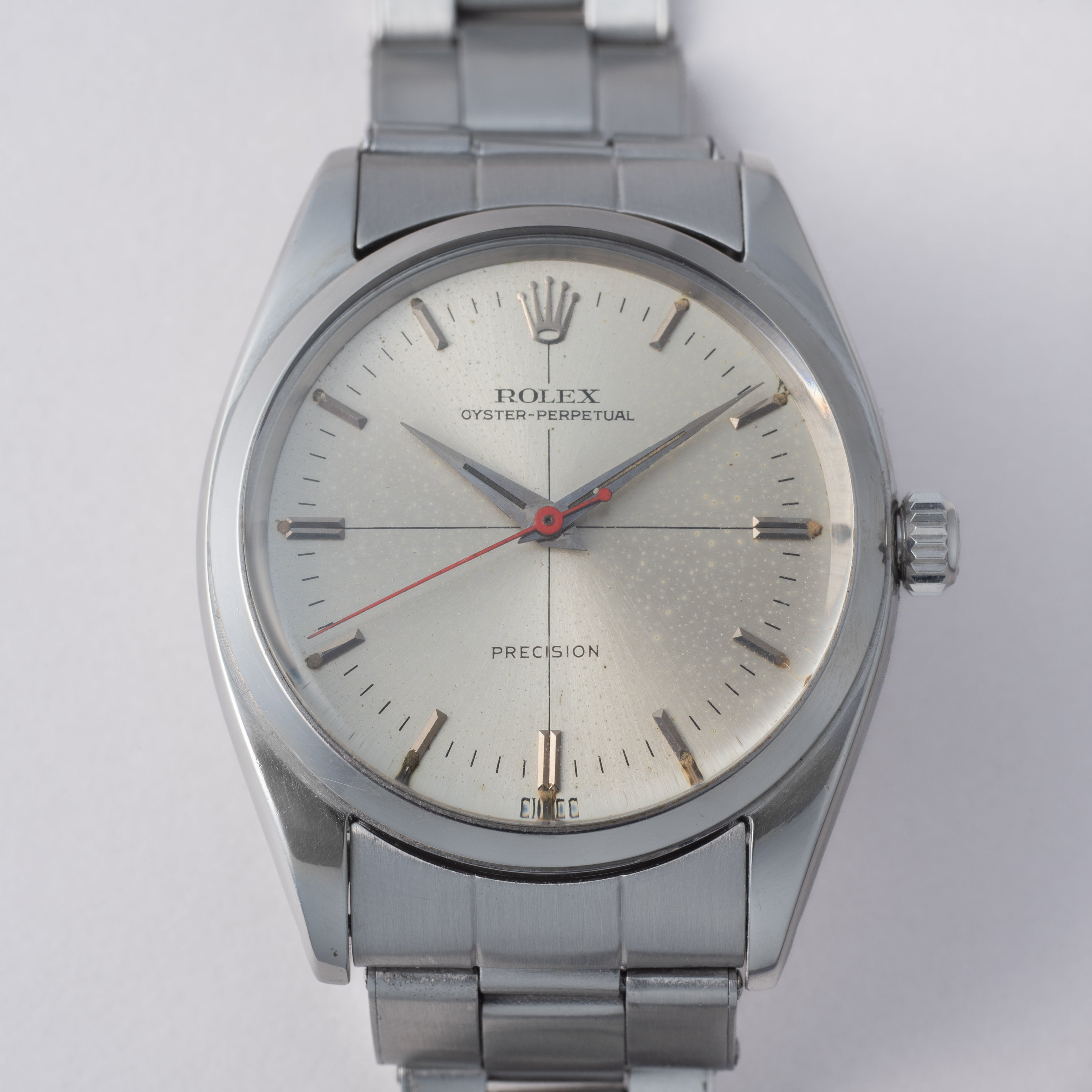 ロレックス 1961年製 オイスターパーペチュアル Ref.6558 赤秒針