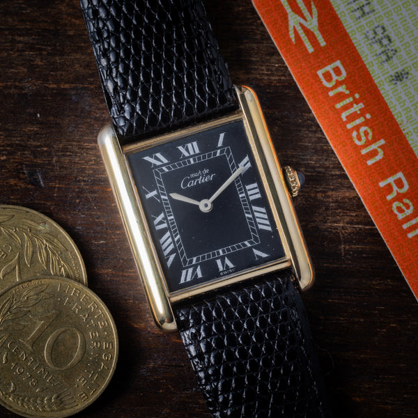 未使用級✨マスト ドゥ カルティエ　レザー　ベルト　ブラック　レディース Cartier - 【本物保証】 カルティエ CARTIER マスト ドゥ