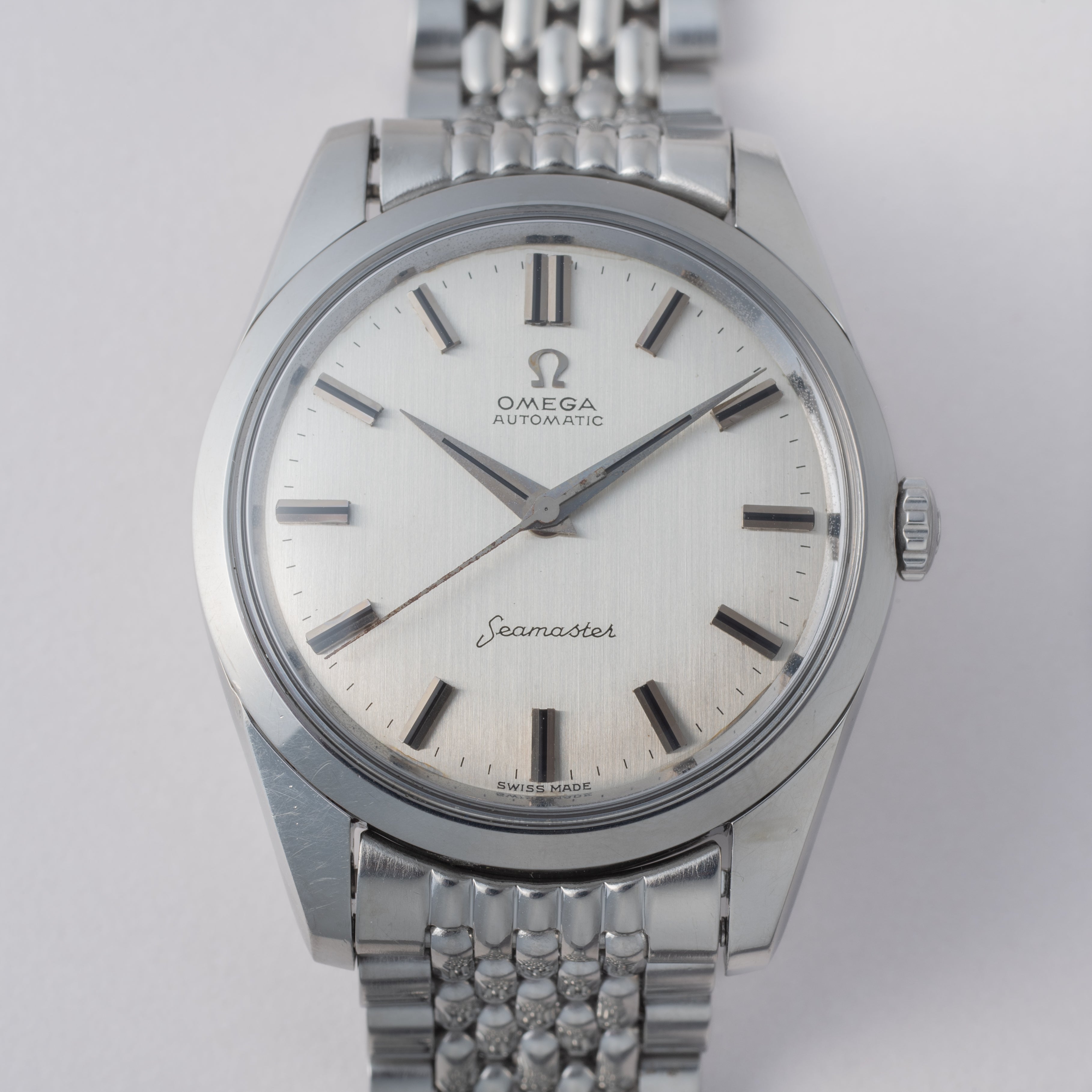 オメガ シーマスター 1963年製 Ref.165.010 シルバーダイヤル オメガ シーマスター 1963年製 Ref.165.010 シルバーダイヤル