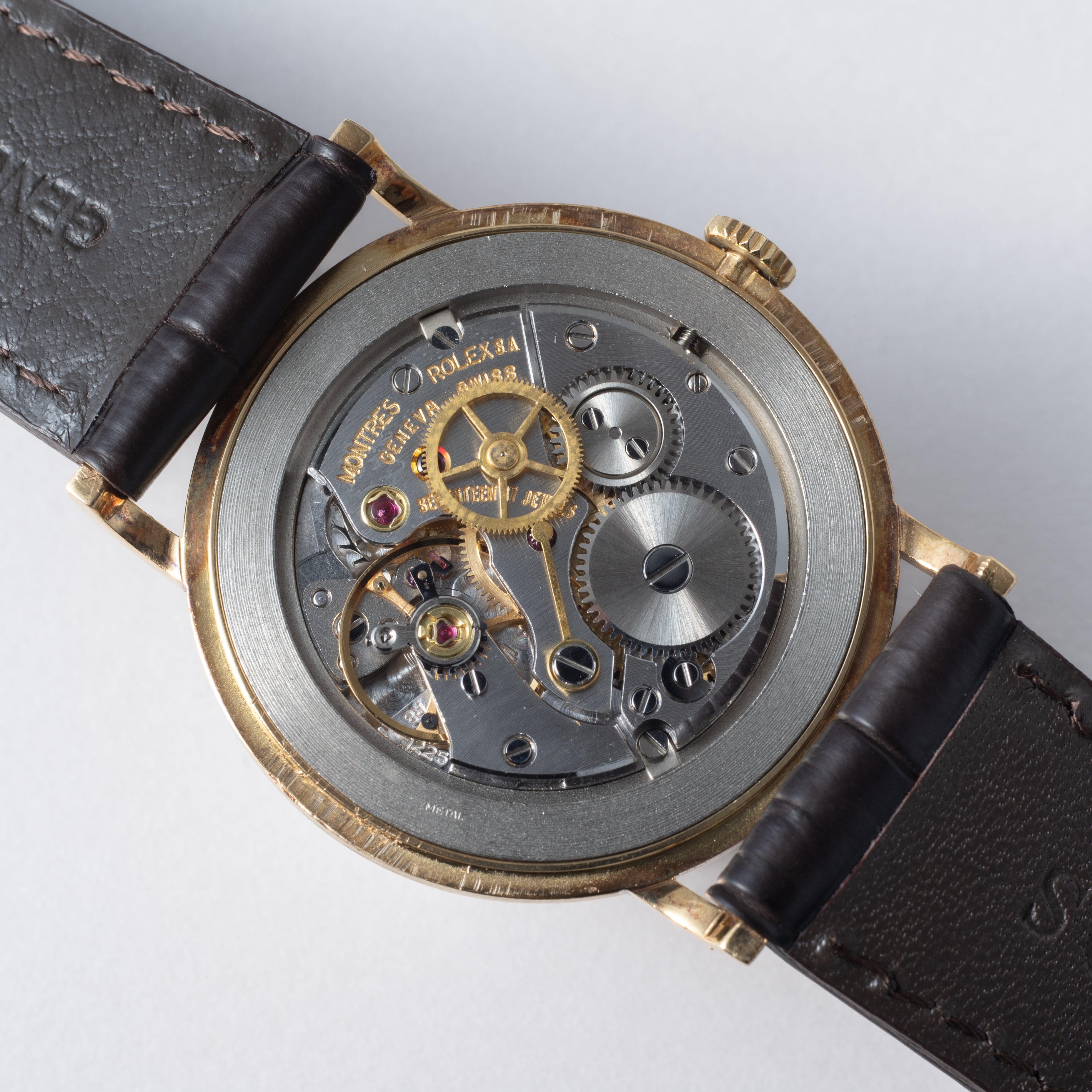 ロレックス プレシジョン 18金無垢 1970年製 Ref.9659 シグマ