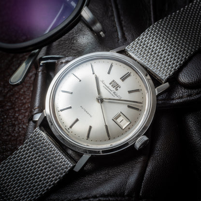 IWC ラウンドケース 1970年製 Ref.R818AD 純正メッシュブレス 箱付き