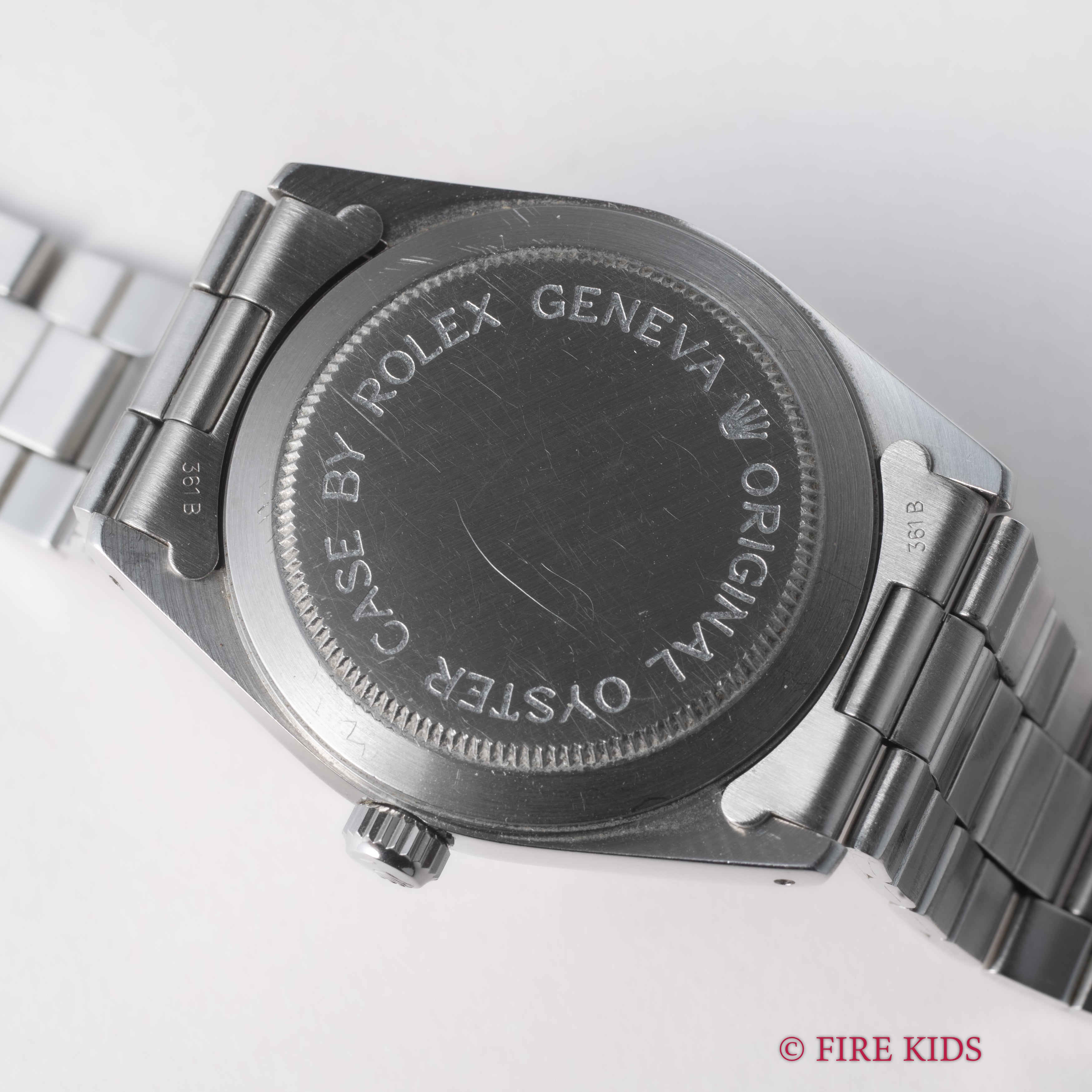 チューダー プリンスデイト 1997年製 ブラックアラビアダイヤル 王冠リューズ 純正ステンレスブレス