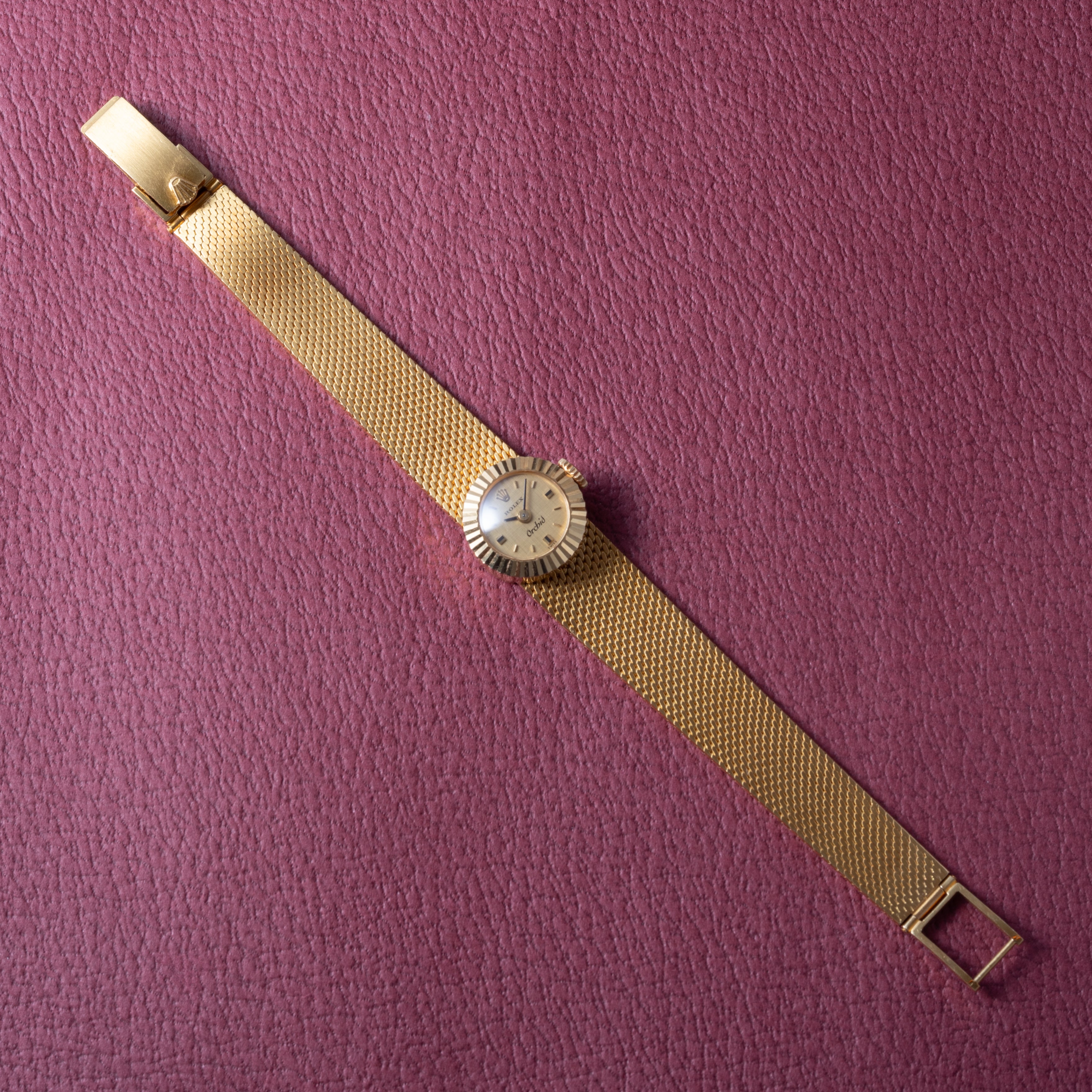 ロレックス オーキッド カメレオン 1973年製 Ref.2059 18金